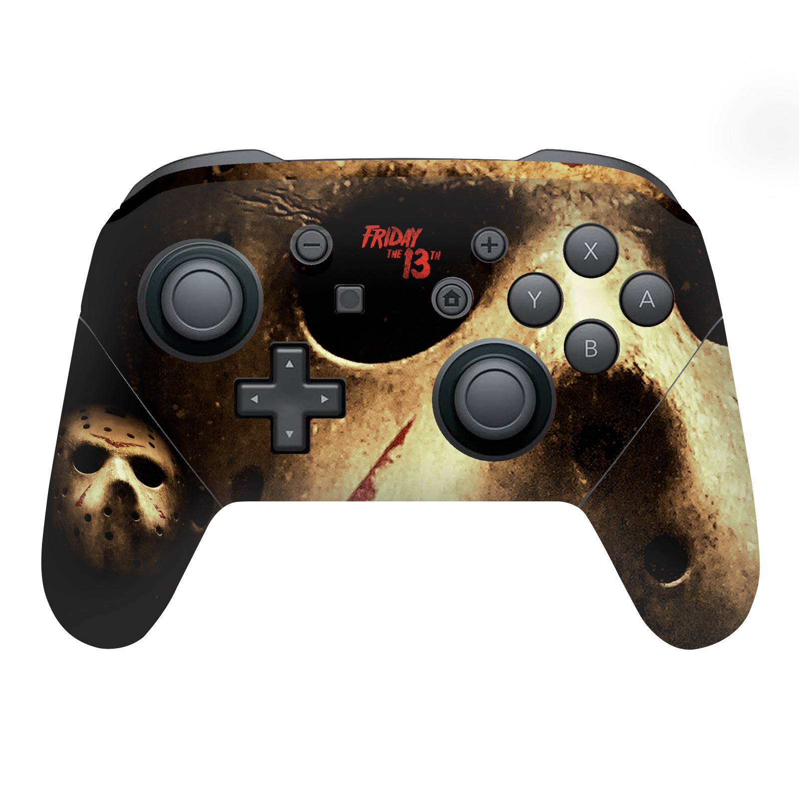 FRIDAY THE 13TH 2009 GRAPHICS VINYL SKIN FOR NINTENDO SWITCH PRO CONTROLLER - Afbeelding 7 van 7