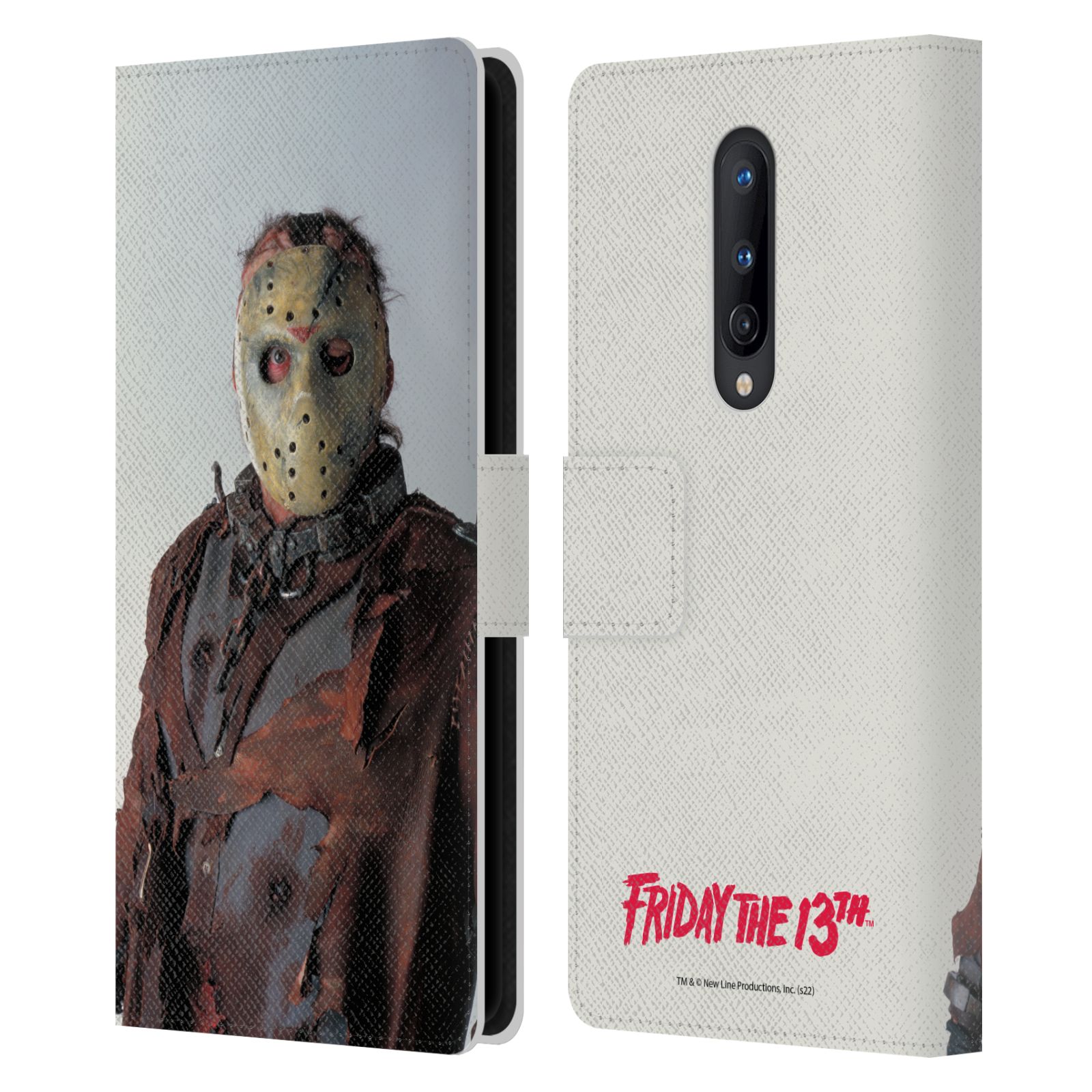 OFFICIAL FRIDAY THE 13TH: JASON X GRAPHICS LEATHER BOOK CASE FOR ONEPLUS PHONES - Picture 7 of 9