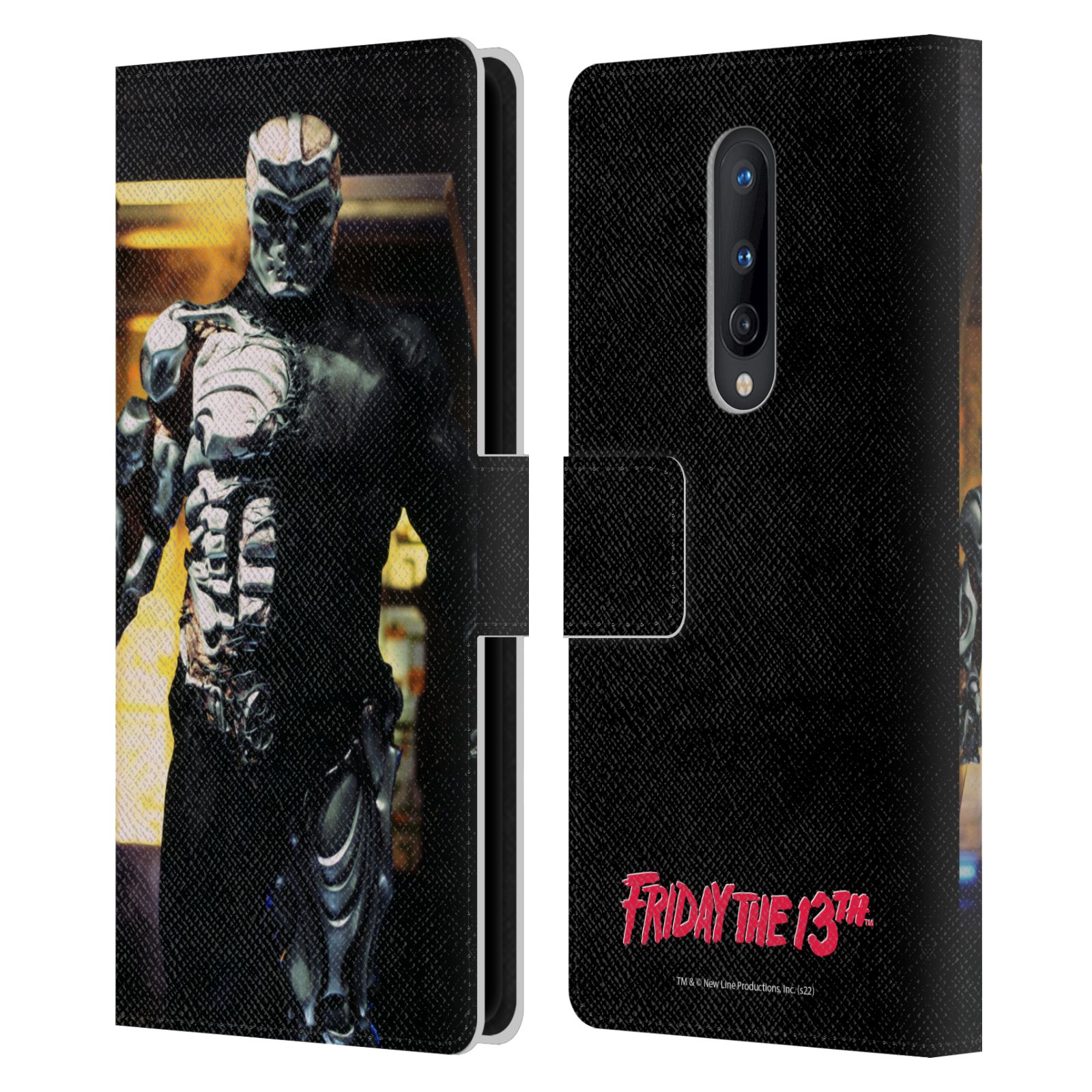 OFFICIAL FRIDAY THE 13TH: JASON X GRAPHICS LEATHER BOOK CASE FOR ONEPLUS PHONES - Picture 8 of 9