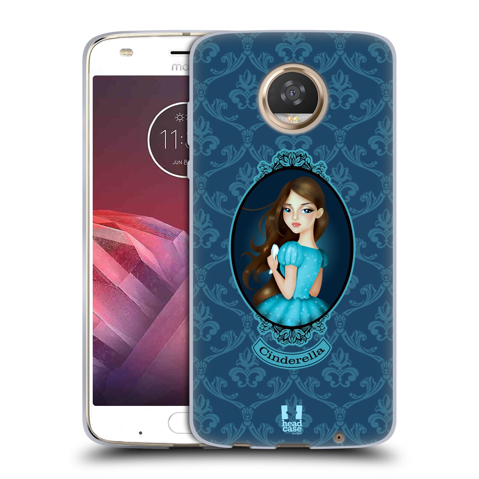 HEAD CASE DESIGNS FAIRY TALE PRINCESSES SOFT GEL CASE FOR MOTOROLA PHONES - Picture 9 of 10