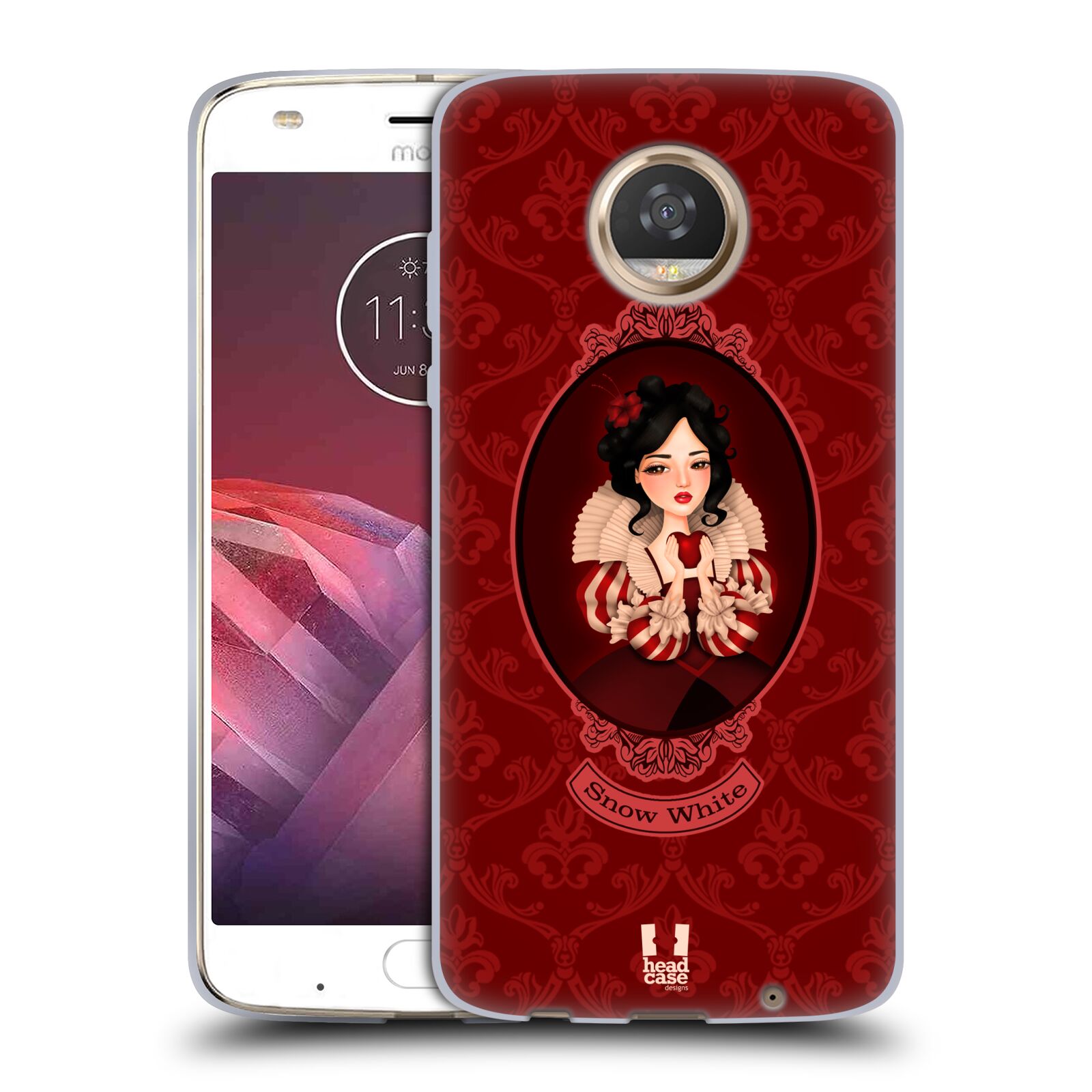 HEAD CASE DESIGNS FAIRY TALE PRINCESSES SOFT GEL CASE FOR MOTOROLA PHONES - Picture 10 of 10