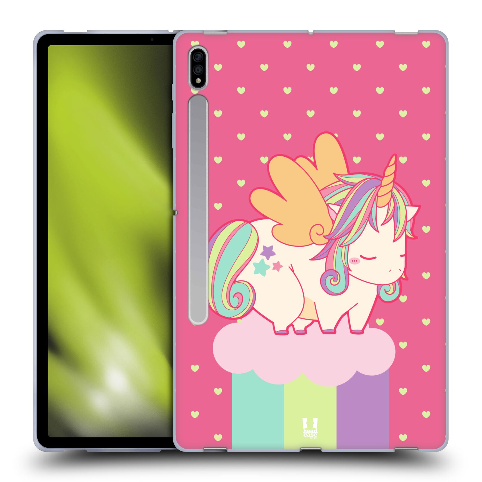 HEAD CASE DESIGNS UNICORN CHUBBY SOFT GEL CASE FOR SAMSUNG TABLETS 1 - Picture 10 of 12