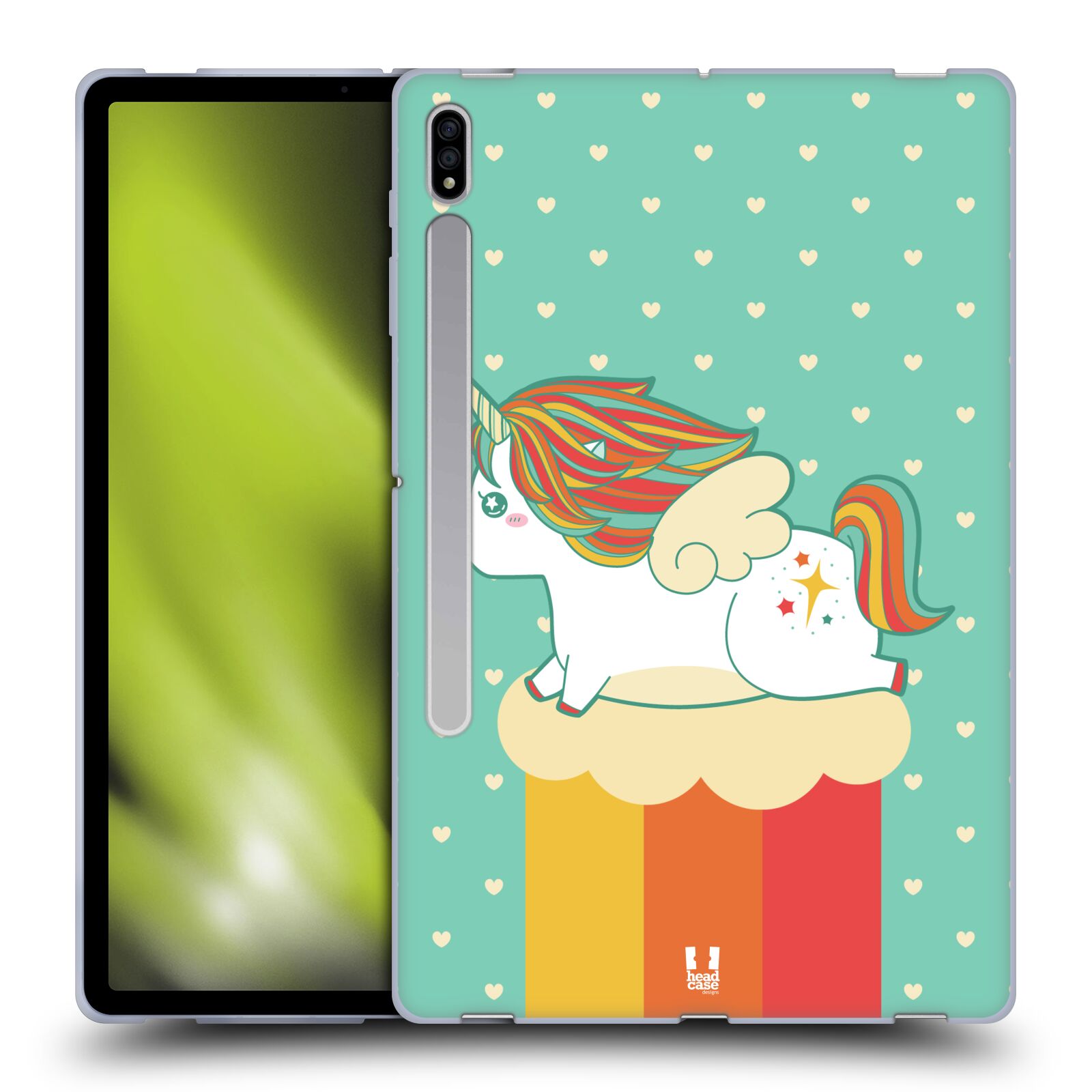 HEAD CASE DESIGNS UNICORN CHUBBY SOFT GEL CASE FOR SAMSUNG TABLETS 1 - Picture 11 of 12