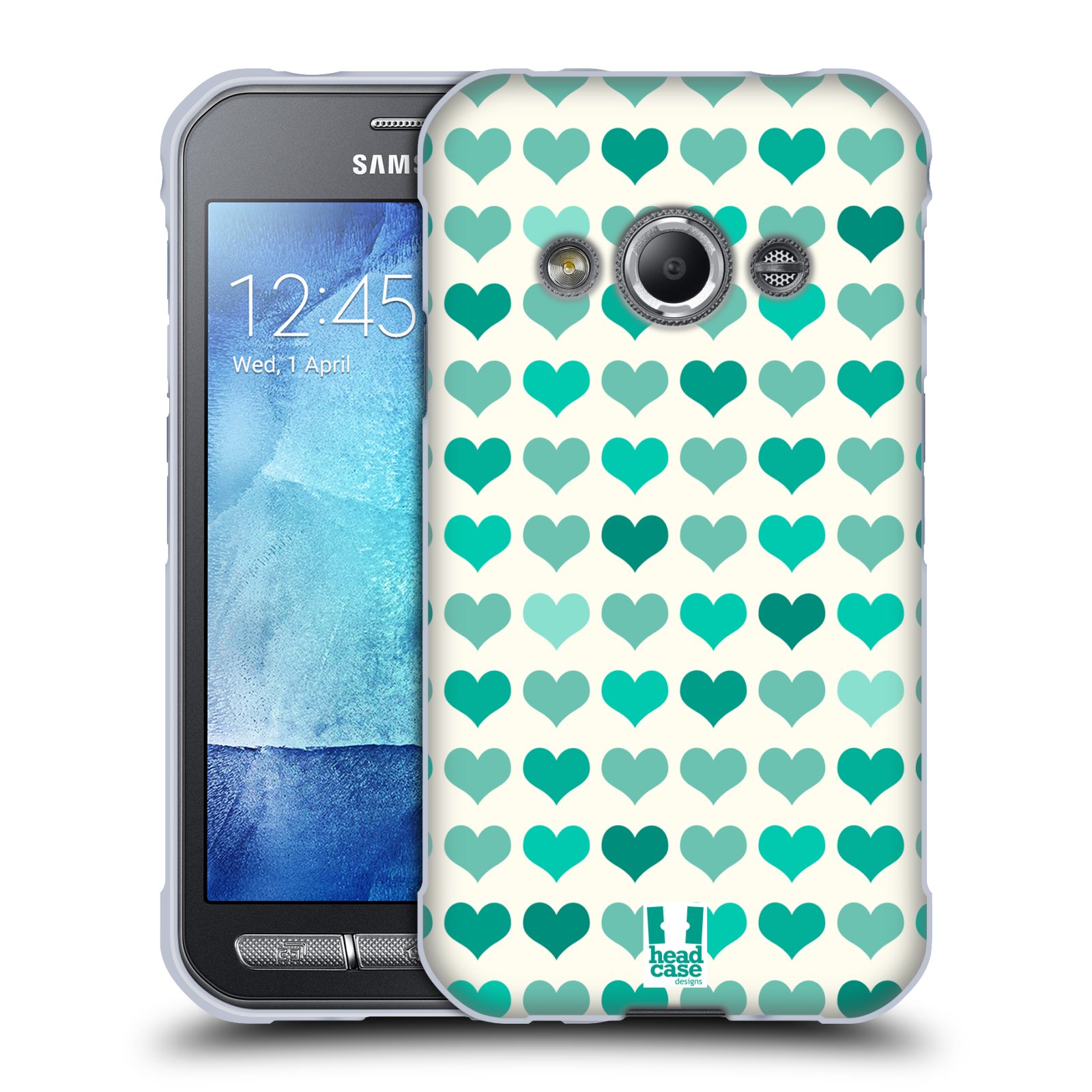 HEAD CASE DESIGNS FANCY HEARTS SOFT GEL CASE FOR SAMSUNG PHONES 4 - Picture 8 of 12