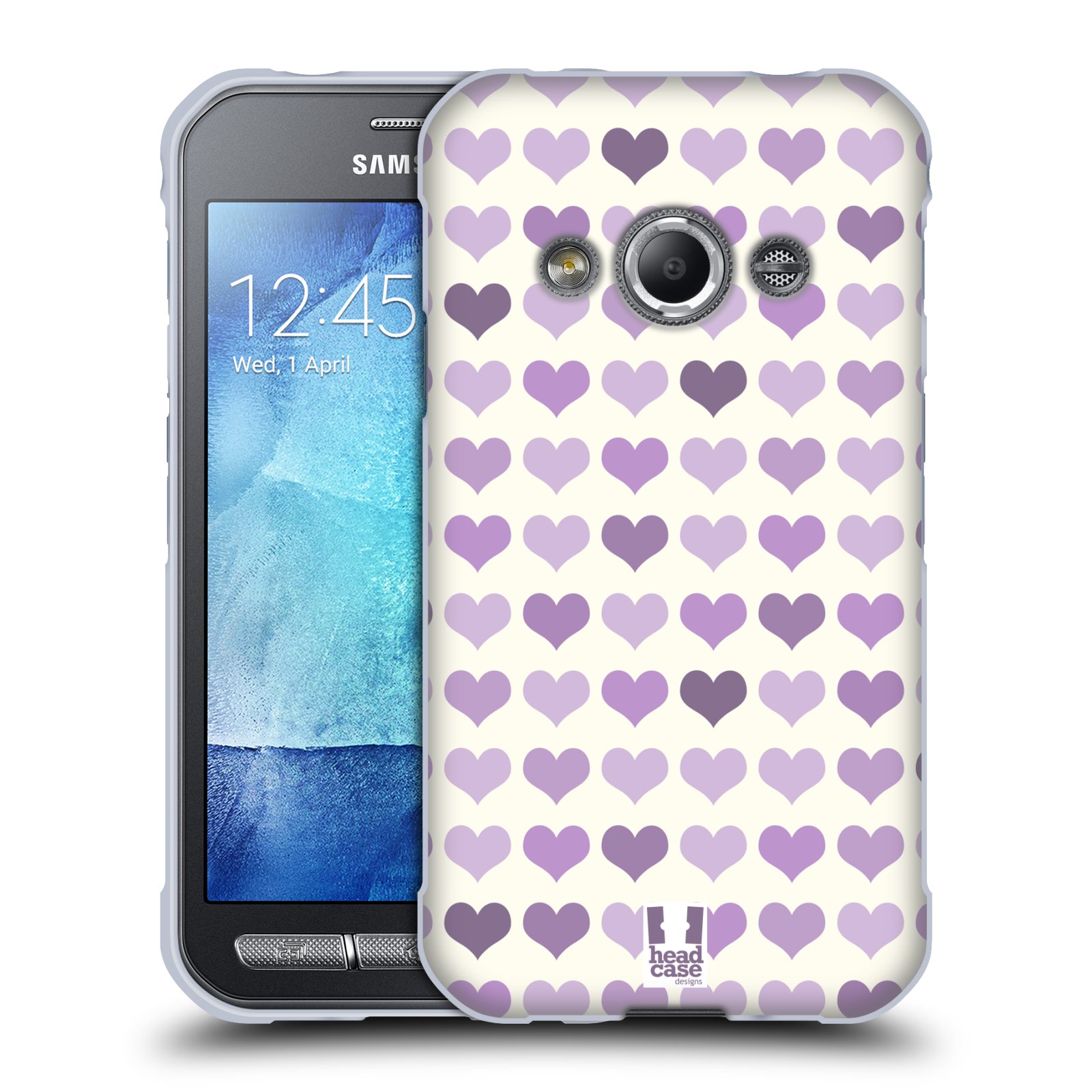 HEAD CASE DESIGNS FANCY HEARTS SOFT GEL CASE FOR SAMSUNG PHONES 4 - Picture 11 of 12