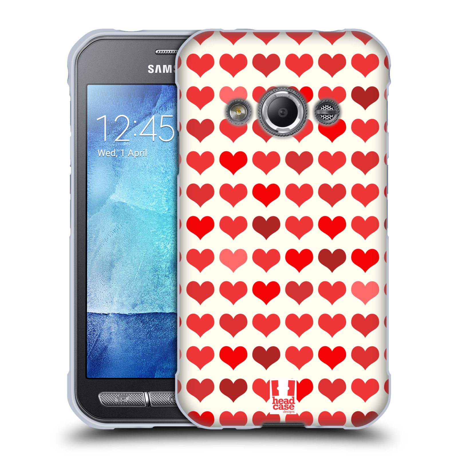 HEAD CASE DESIGNS FANCY HEARTS SOFT GEL CASE FOR SAMSUNG PHONES 4 - Picture 9 of 12