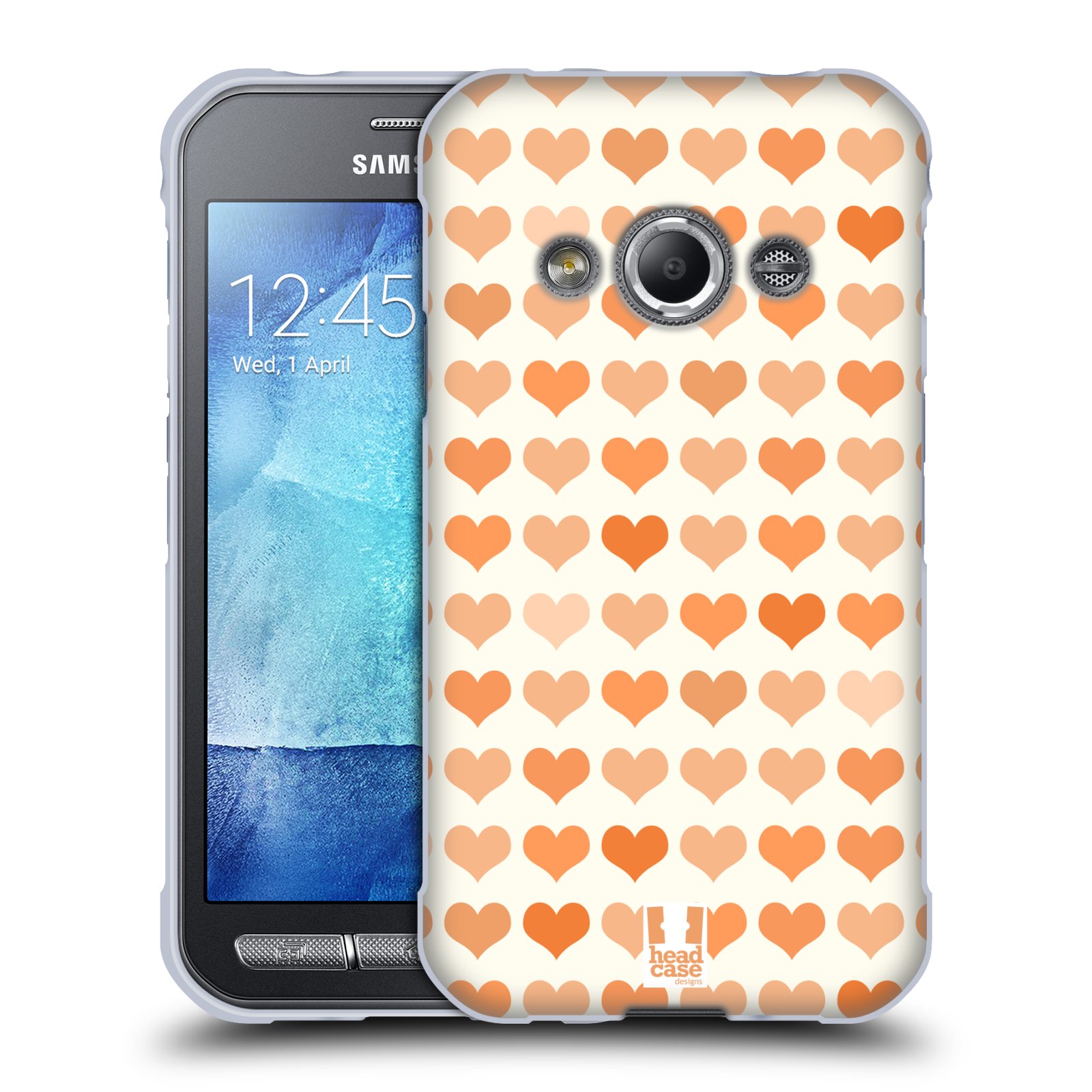 HEAD CASE DESIGNS FANCY HEARTS SOFT GEL CASE FOR SAMSUNG PHONES 4 - Picture 10 of 12