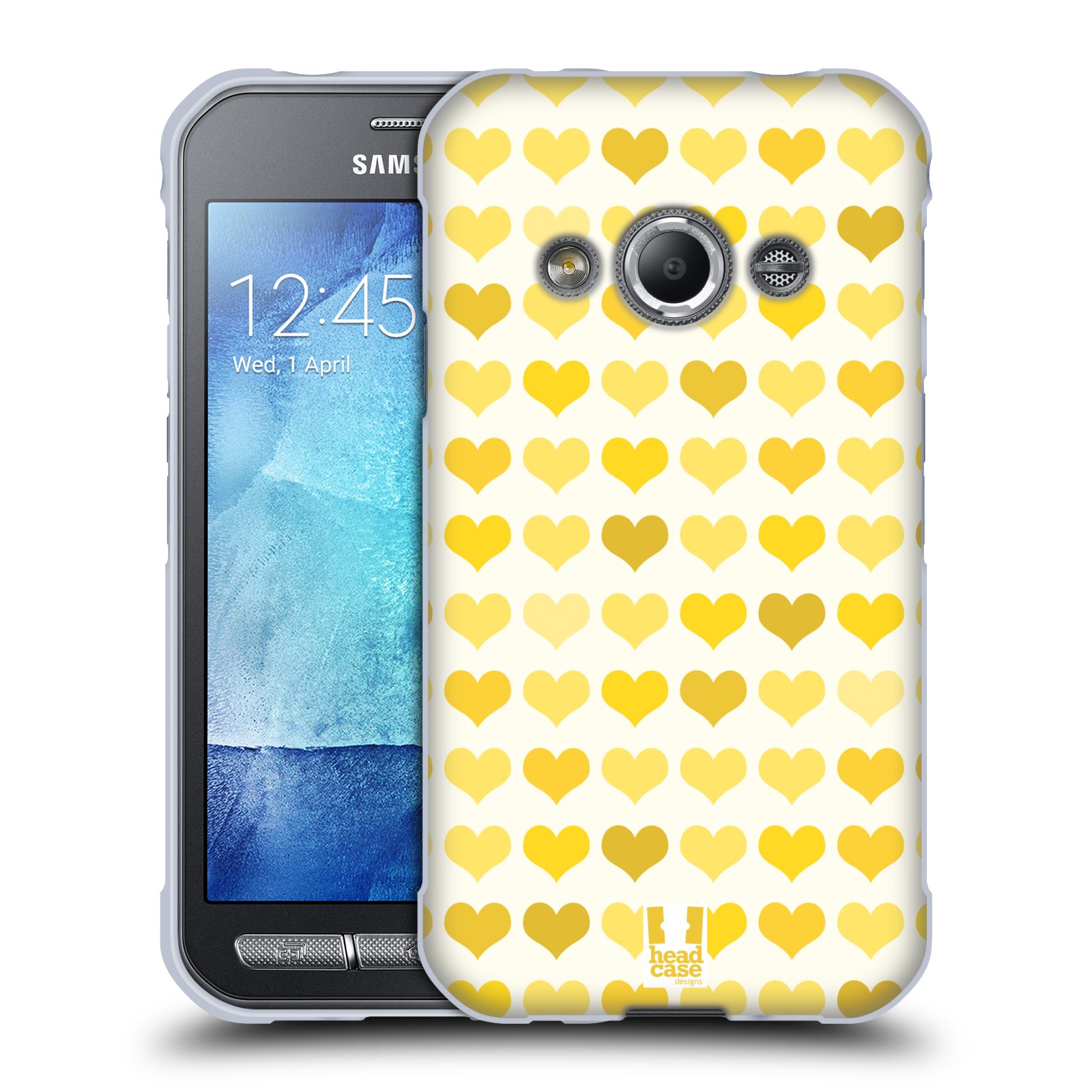 HEAD CASE DESIGNS FANCY HEARTS SOFT GEL CASE FOR SAMSUNG PHONES 4 - Picture 12 of 12