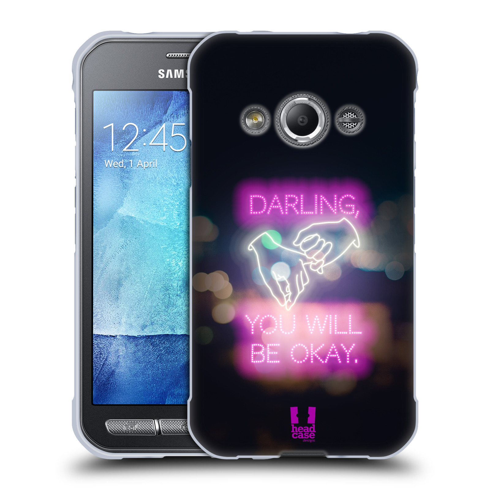 HEAD CASE DESIGNS FANCY NEON LIGHTS SOFT GEL CASE FOR SAMSUNG PHONES 4 - Picture 8 of 11