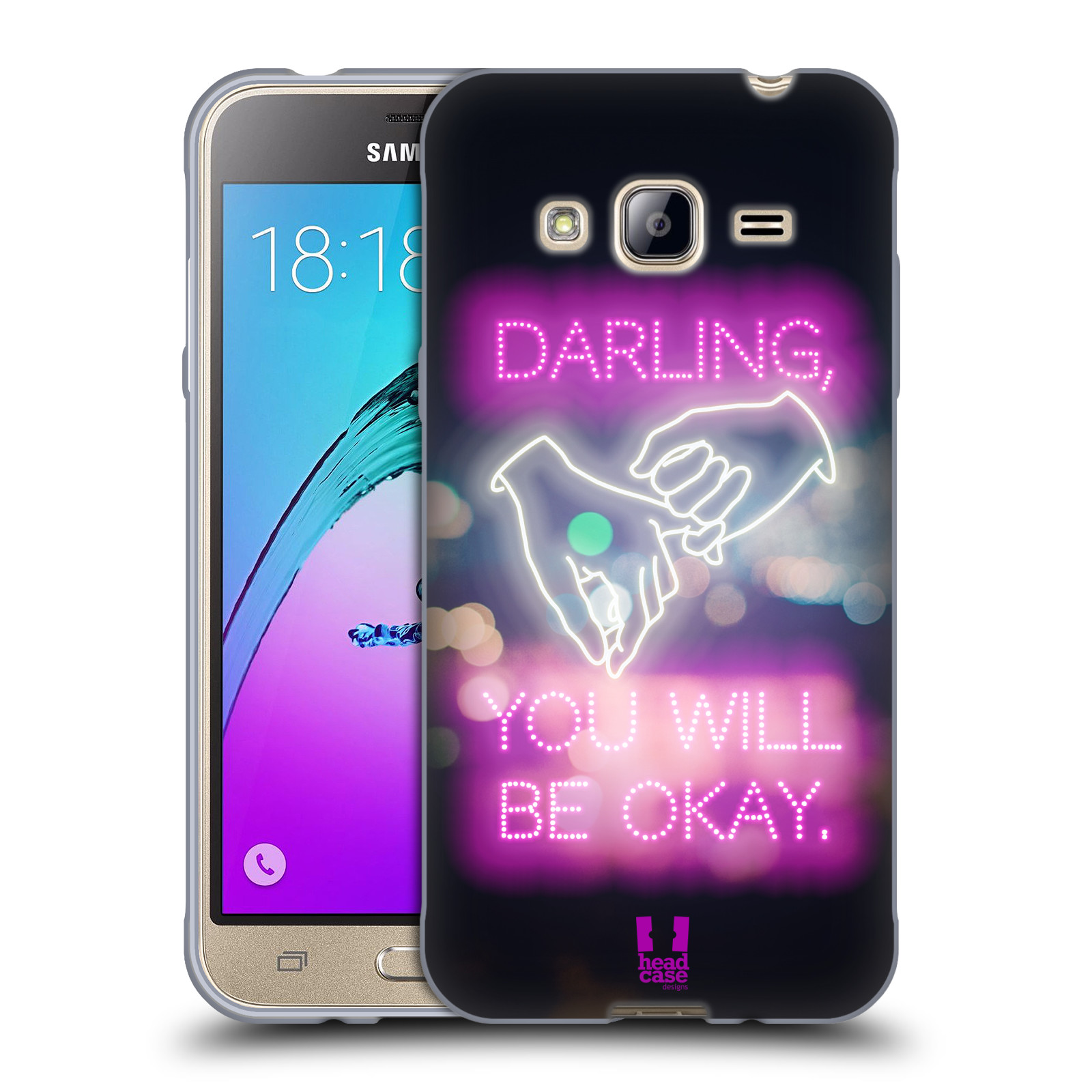 HEAD CASE DESIGNS FANCY NEON LIGHTS SOFT GEL CASE FOR SAMSUNG PHONES 3 - Picture 8 of 11