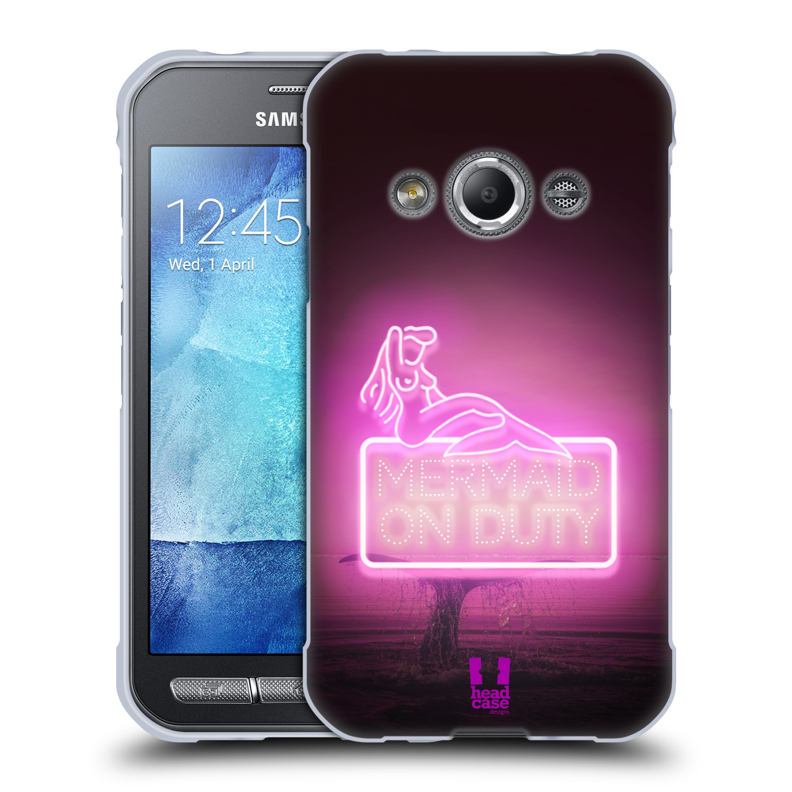 HEAD CASE DESIGNS FANCY NEON LIGHTS SOFT GEL CASE FOR SAMSUNG PHONES 4 - Picture 9 of 11