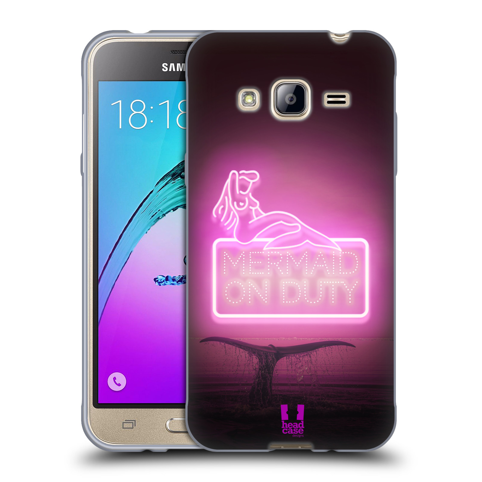 HEAD CASE DESIGNS FANCY NEON LIGHTS SOFT GEL CASE FOR SAMSUNG PHONES 3 - Picture 9 of 11