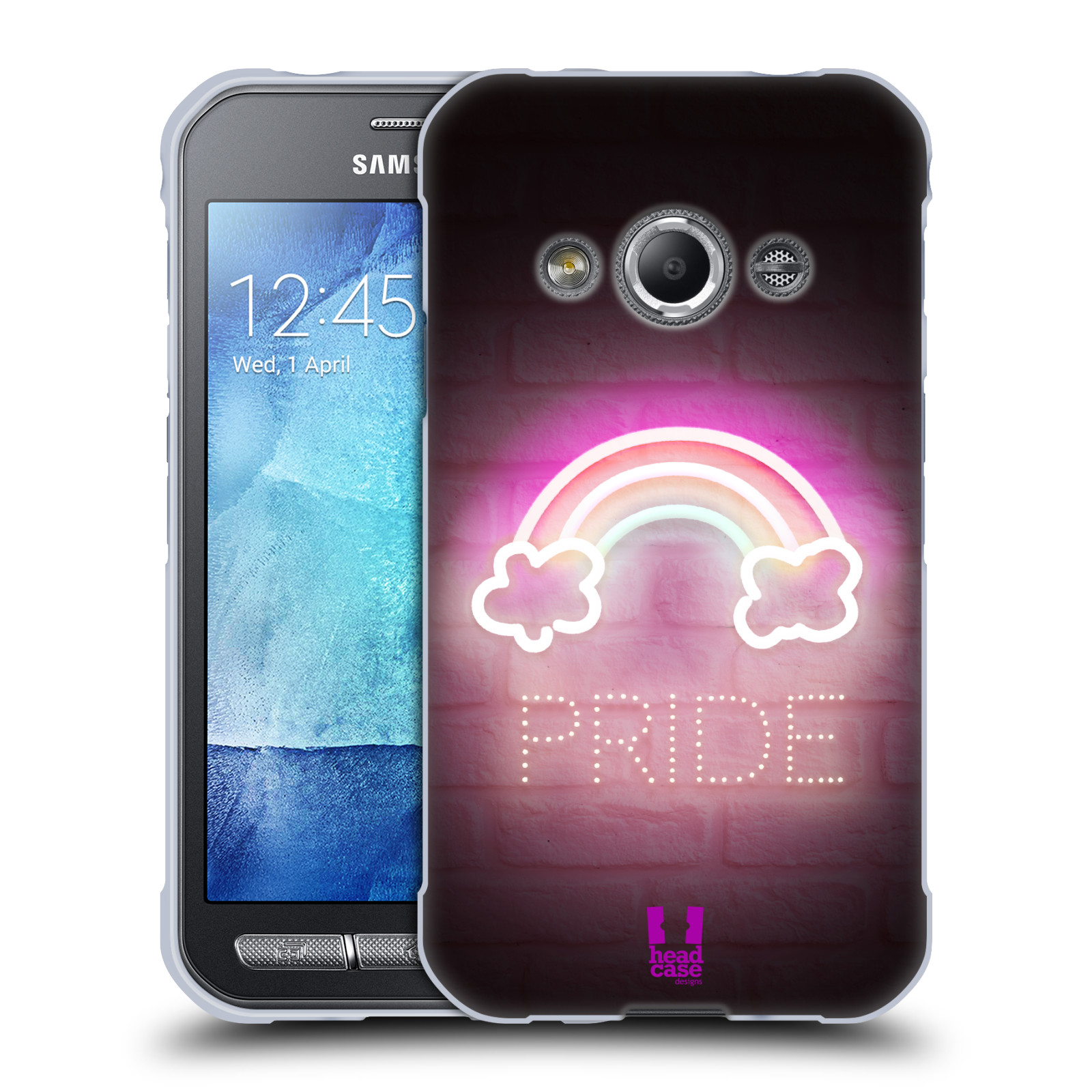 HEAD CASE DESIGNS FANCY NEON LIGHTS SOFT GEL CASE FOR SAMSUNG PHONES 4 - Picture 10 of 11