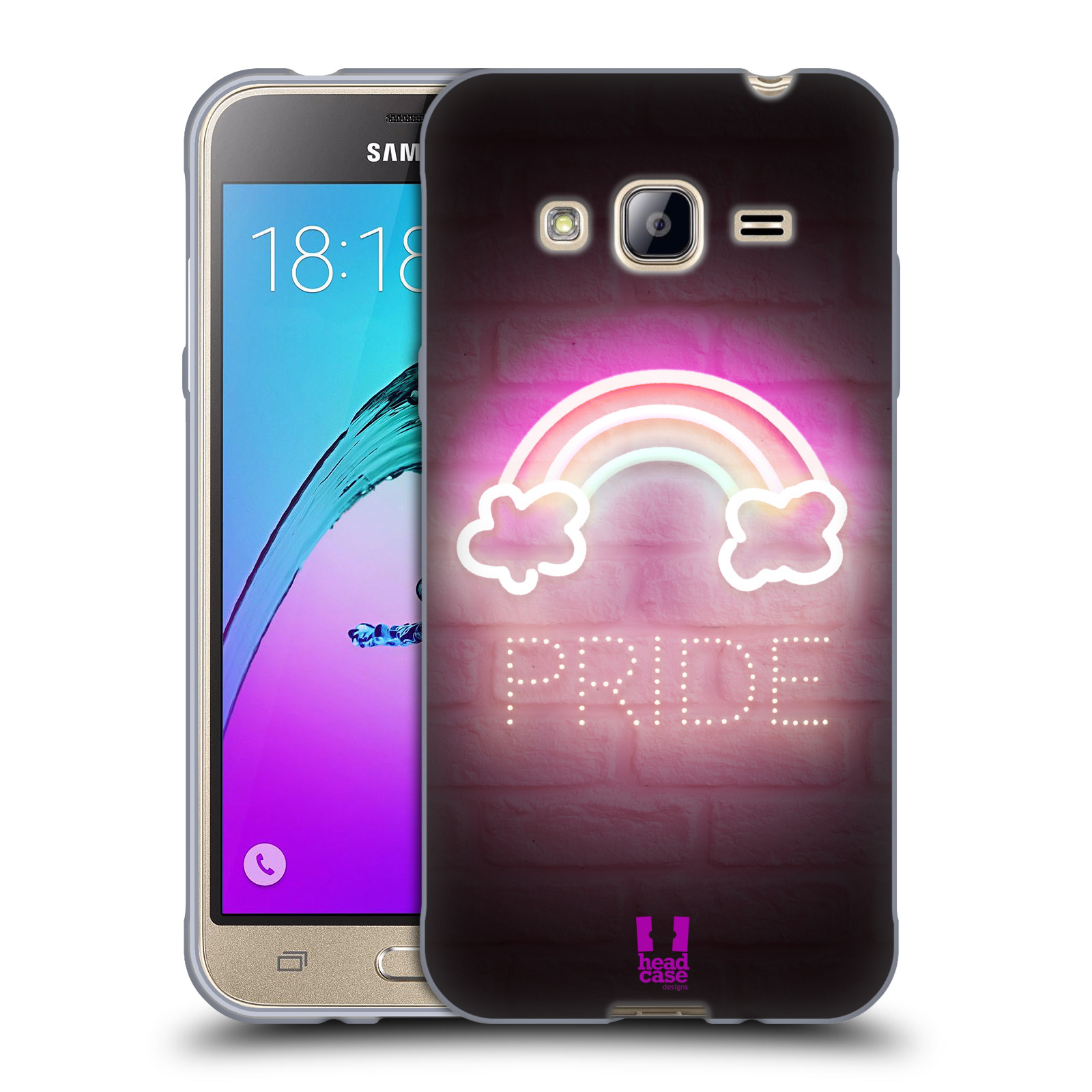 HEAD CASE DESIGNS FANCY NEON LIGHTS SOFT GEL CASE FOR SAMSUNG PHONES 3 - Picture 10 of 11