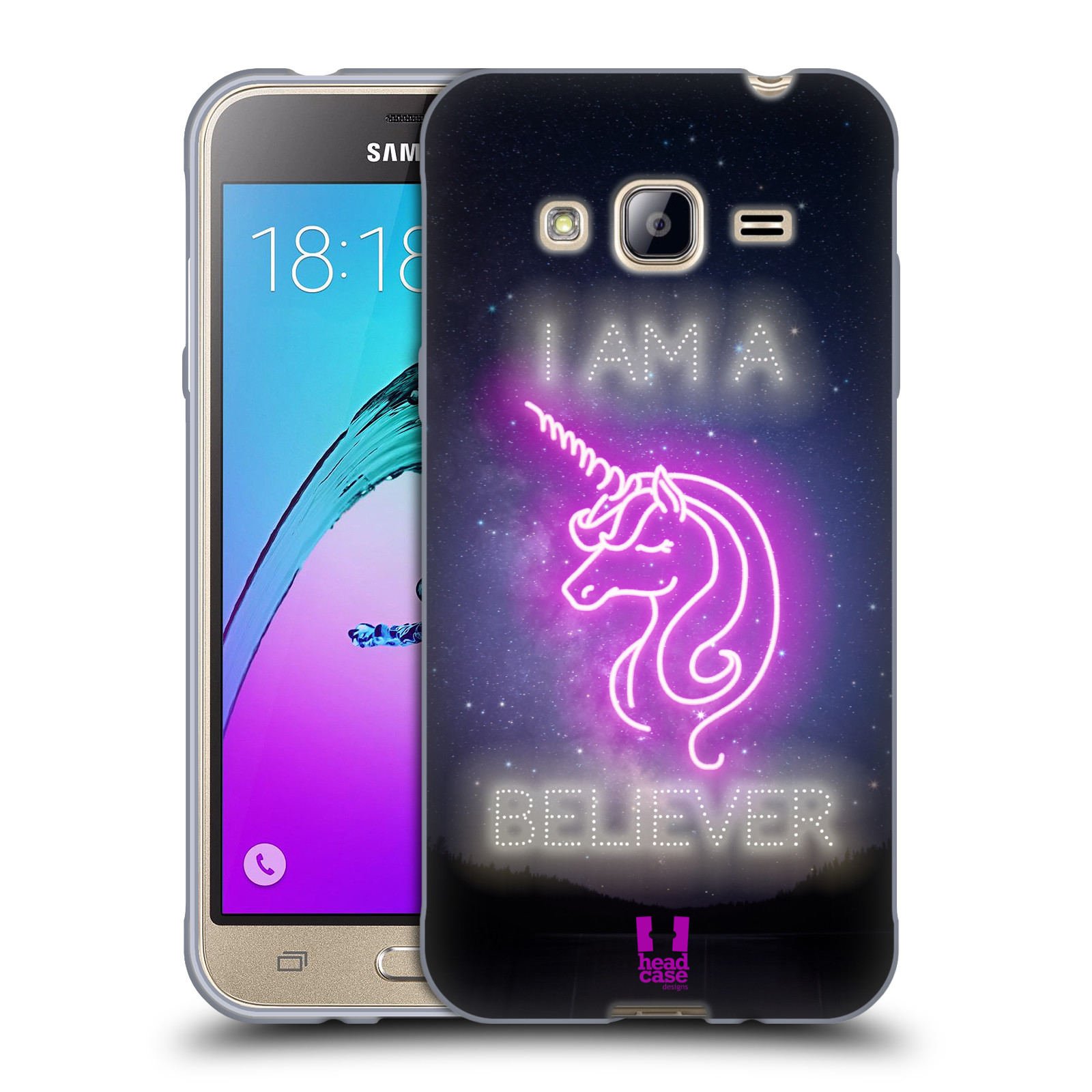 HEAD CASE DESIGNS FANCY NEON LIGHTS SOFT GEL CASE FOR SAMSUNG PHONES 3 - Picture 11 of 11
