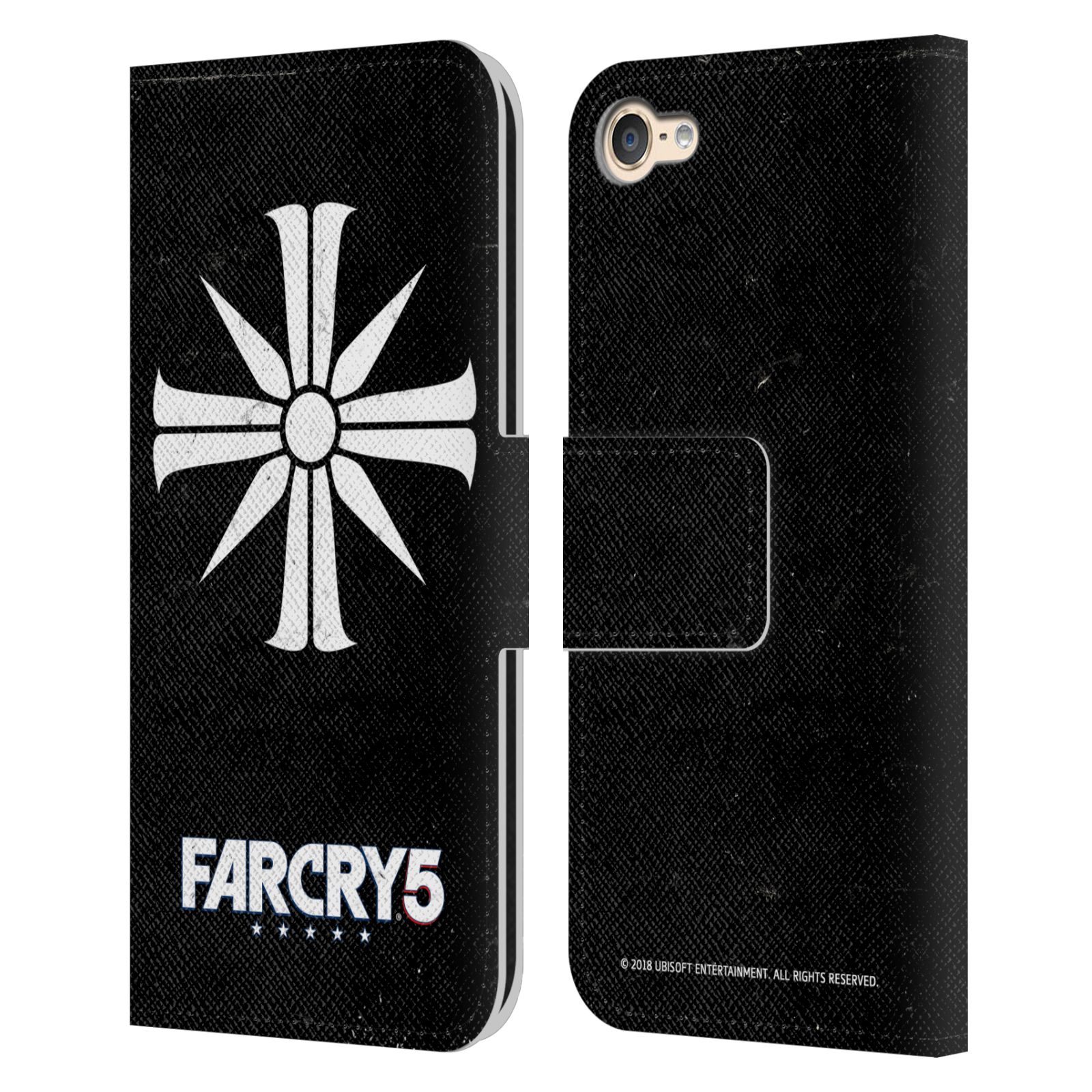 official-far-cry-5-key-art-and-logo-leather-book-case-for-apple-ipod