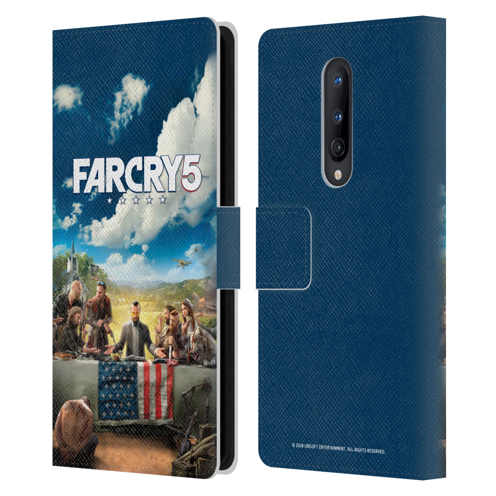 OFFICIAL FAR CRY 5 KEY ART AND LOGO LEATHER BOOK WALLET CASE FOR ONEPLUS PHONES - Picture 8 of 8