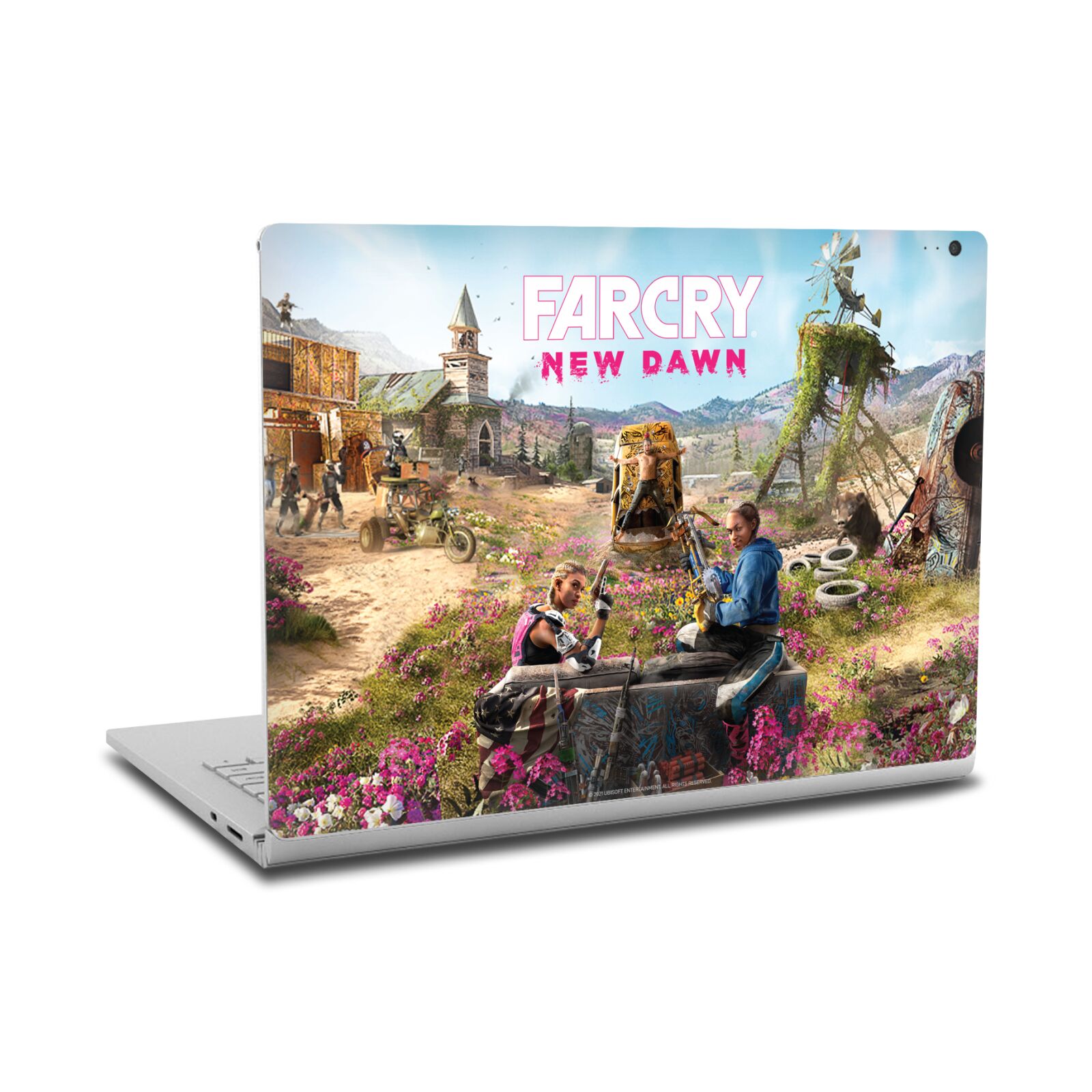 OFFICIAL FAR CRY NEW DAWN KEY ART VINYL STICKER SKIN DECAL FOR MICROSOFT SURFACE - Picture 7 of 7