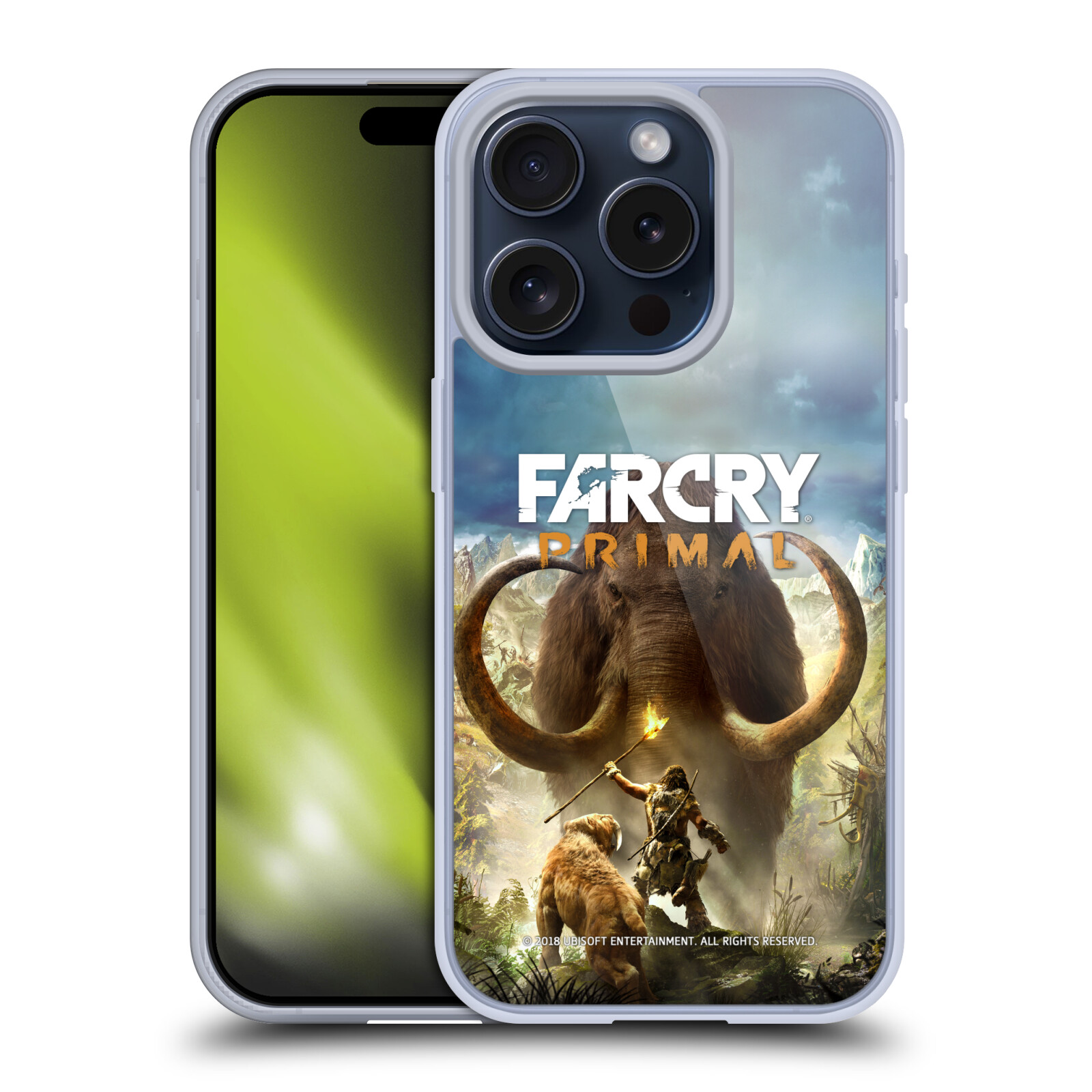 OFFICIAL FAR CRY PRIMAL KEY ART GEL CASE FOR APPLE iPHONE PHONES