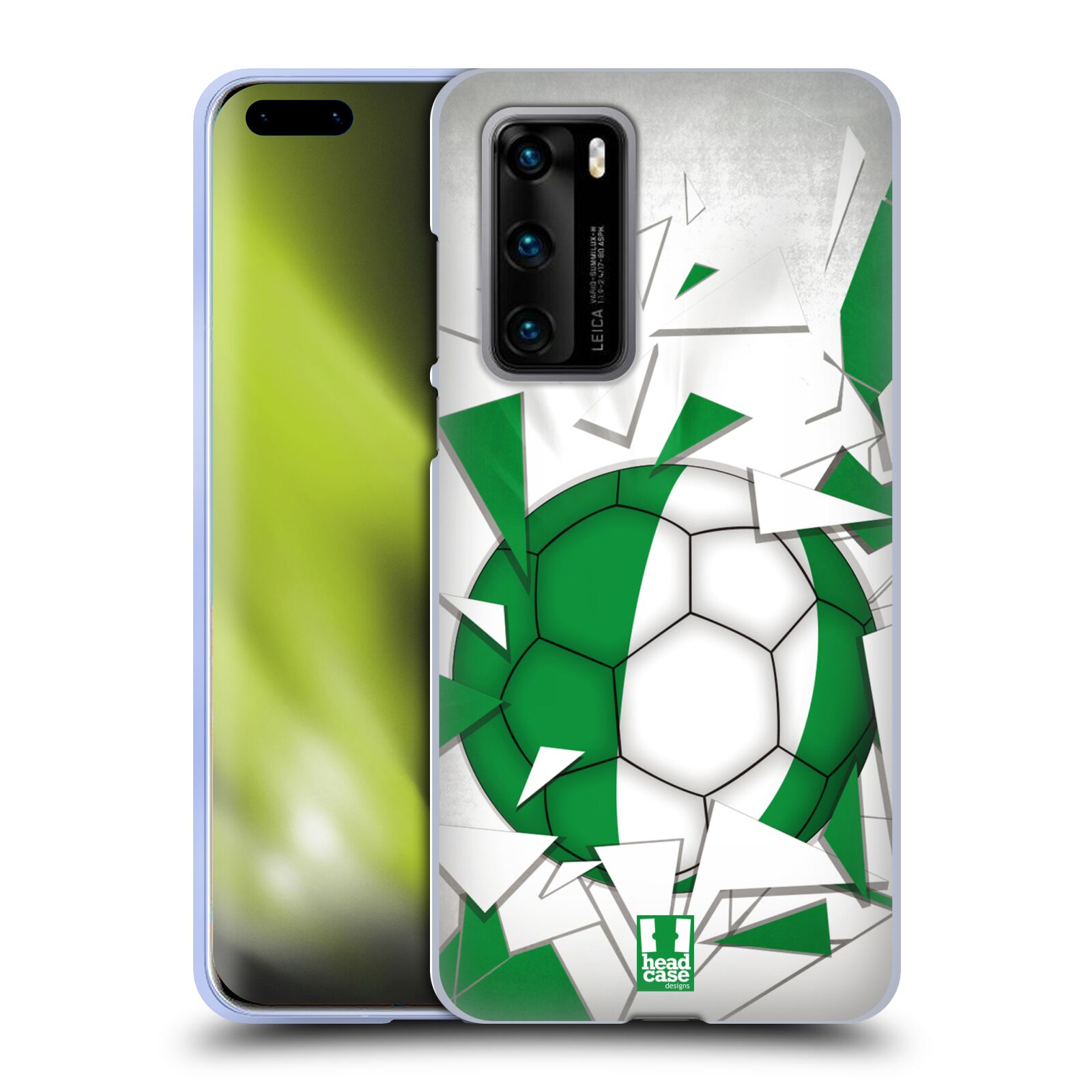 HEAD CASE DESIGNS FOOTBALL BREAKER SOFT GEL CASE FOR HUAWEI PHONES 4