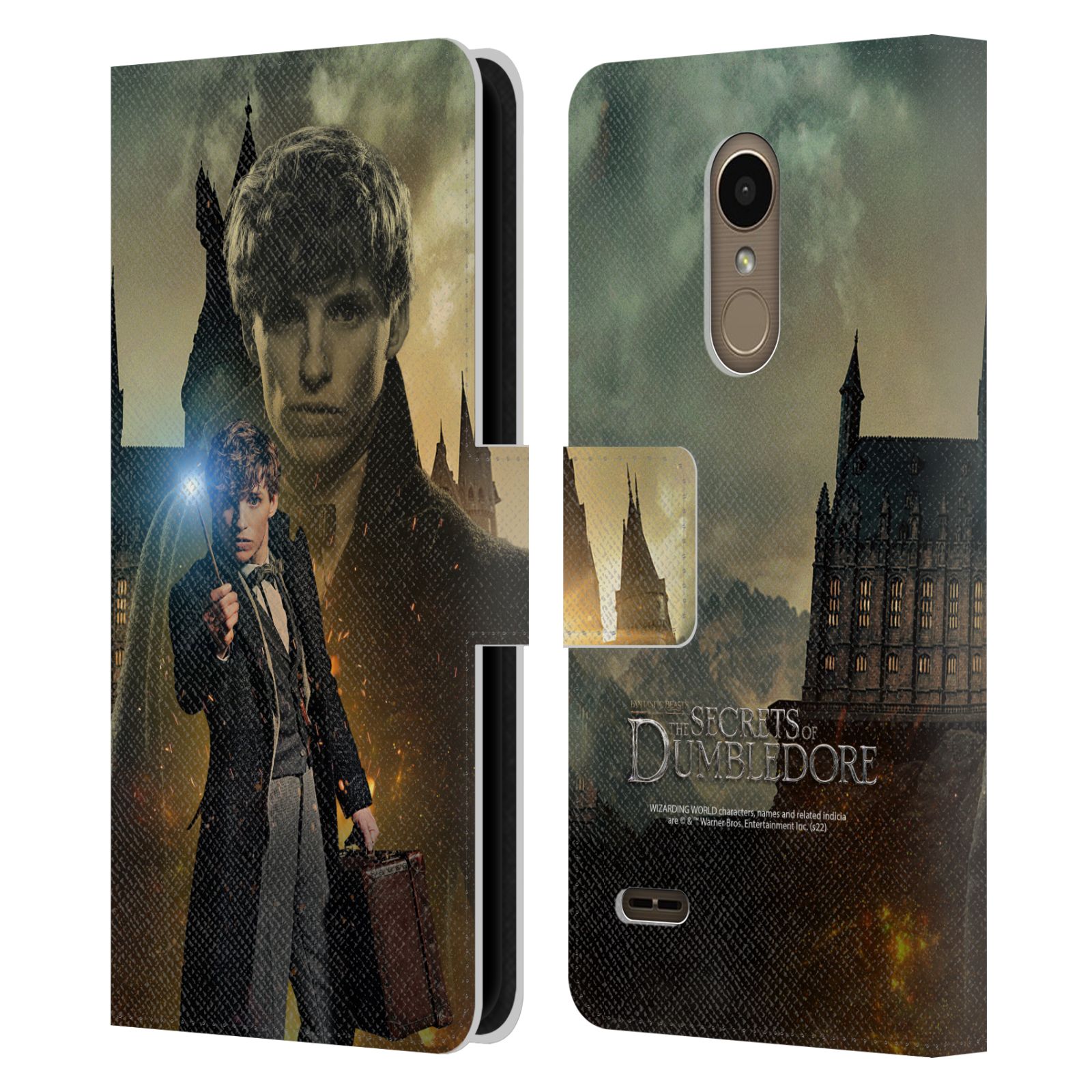 FANTASTIC BEASTS: SECRETS OF DUMBLEDORE CHARACTER LEATHER BOOK CASE LG PHONES 1 - Picture 7 of 7