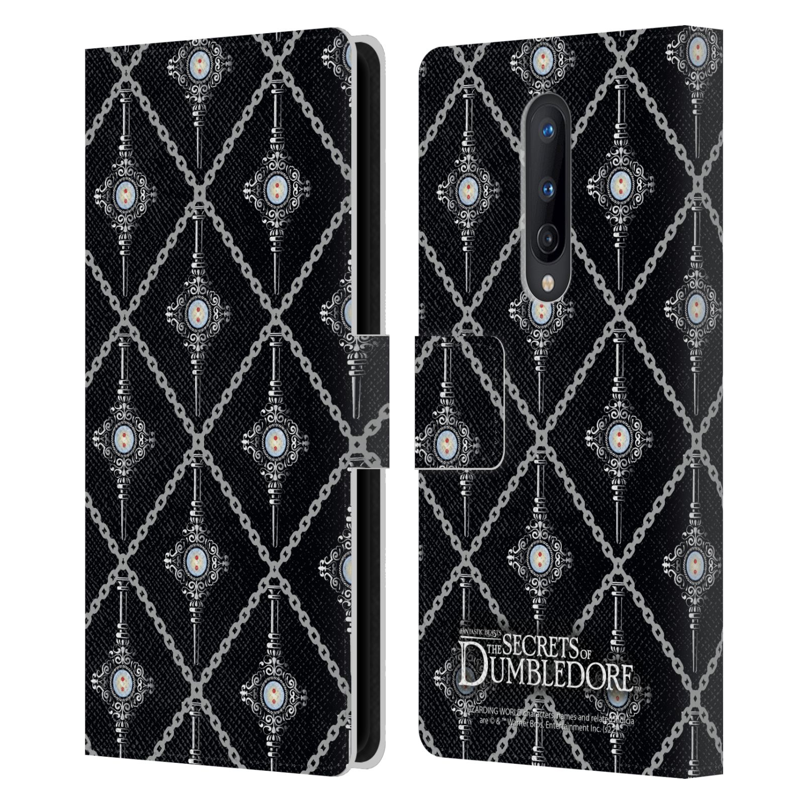 FANTASTIC BEASTS: THE SECRETS OF DUMBLEDORE GRAPHICS LEATHER BOOK CASE ONEPLUS - Picture 9 of 14