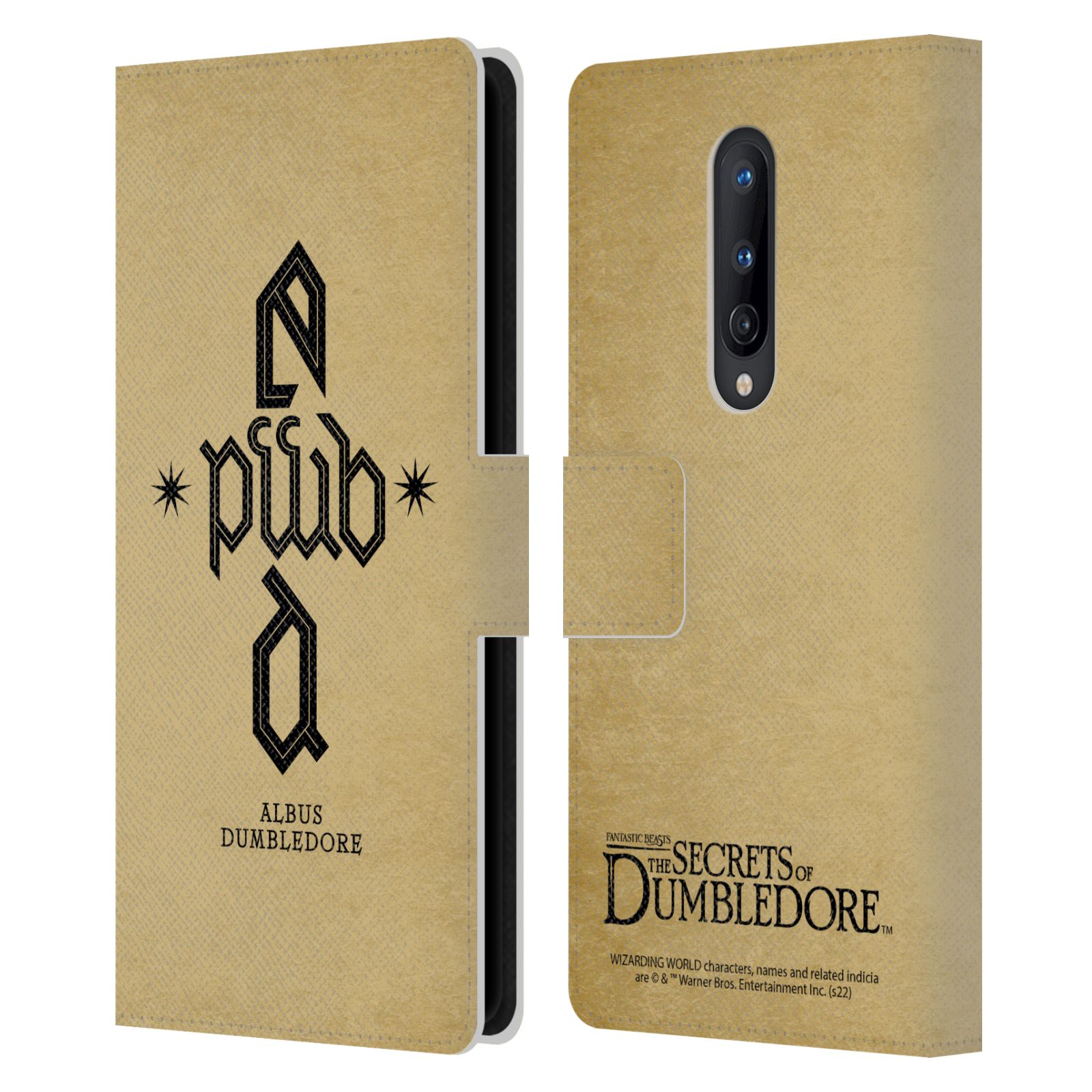 FANTASTIC BEASTS: THE SECRETS OF DUMBLEDORE GRAPHICS LEATHER BOOK CASE ONEPLUS - Picture 11 of 14