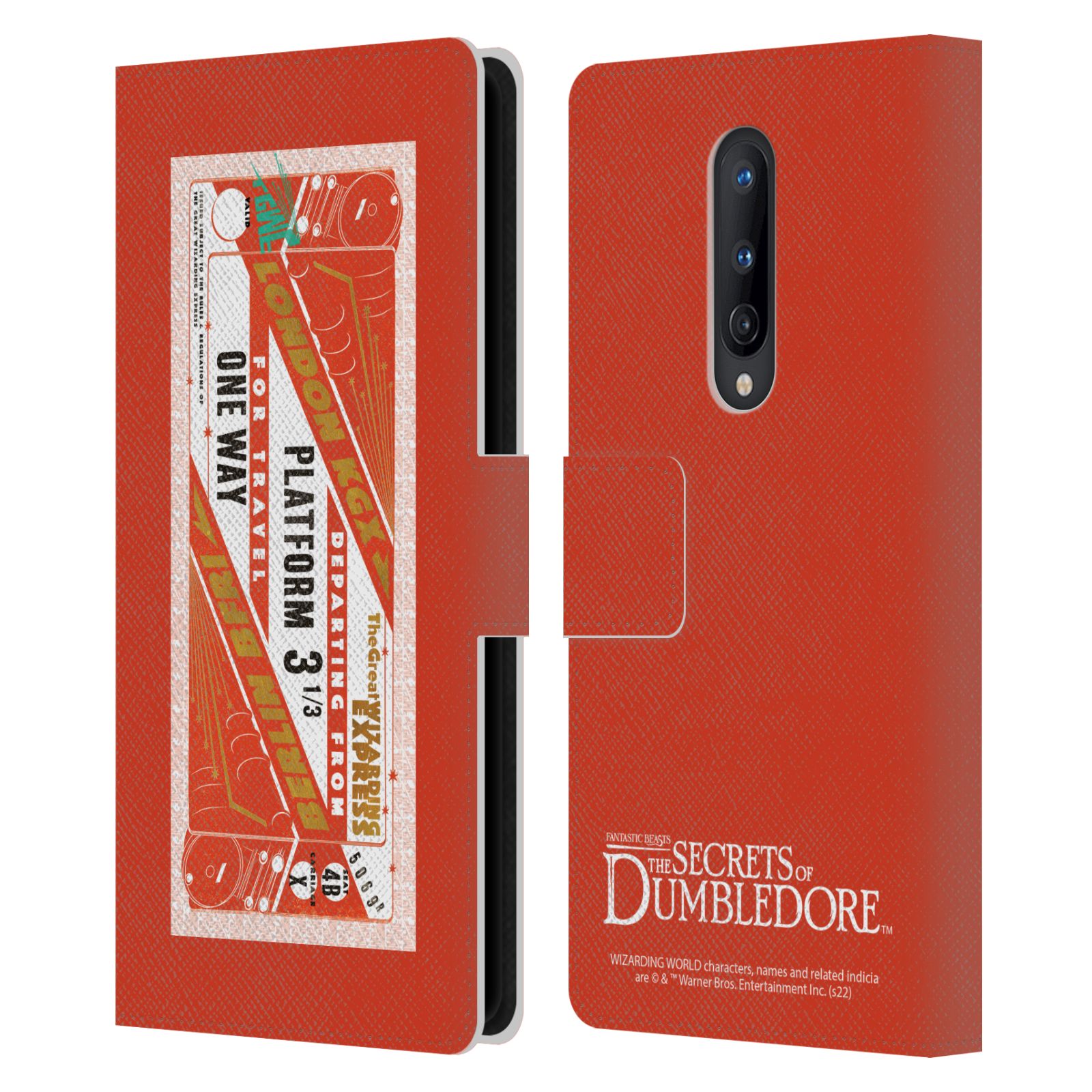 FANTASTIC BEASTS: THE SECRETS OF DUMBLEDORE GRAPHICS LEATHER BOOK CASE ONEPLUS - Picture 14 of 14