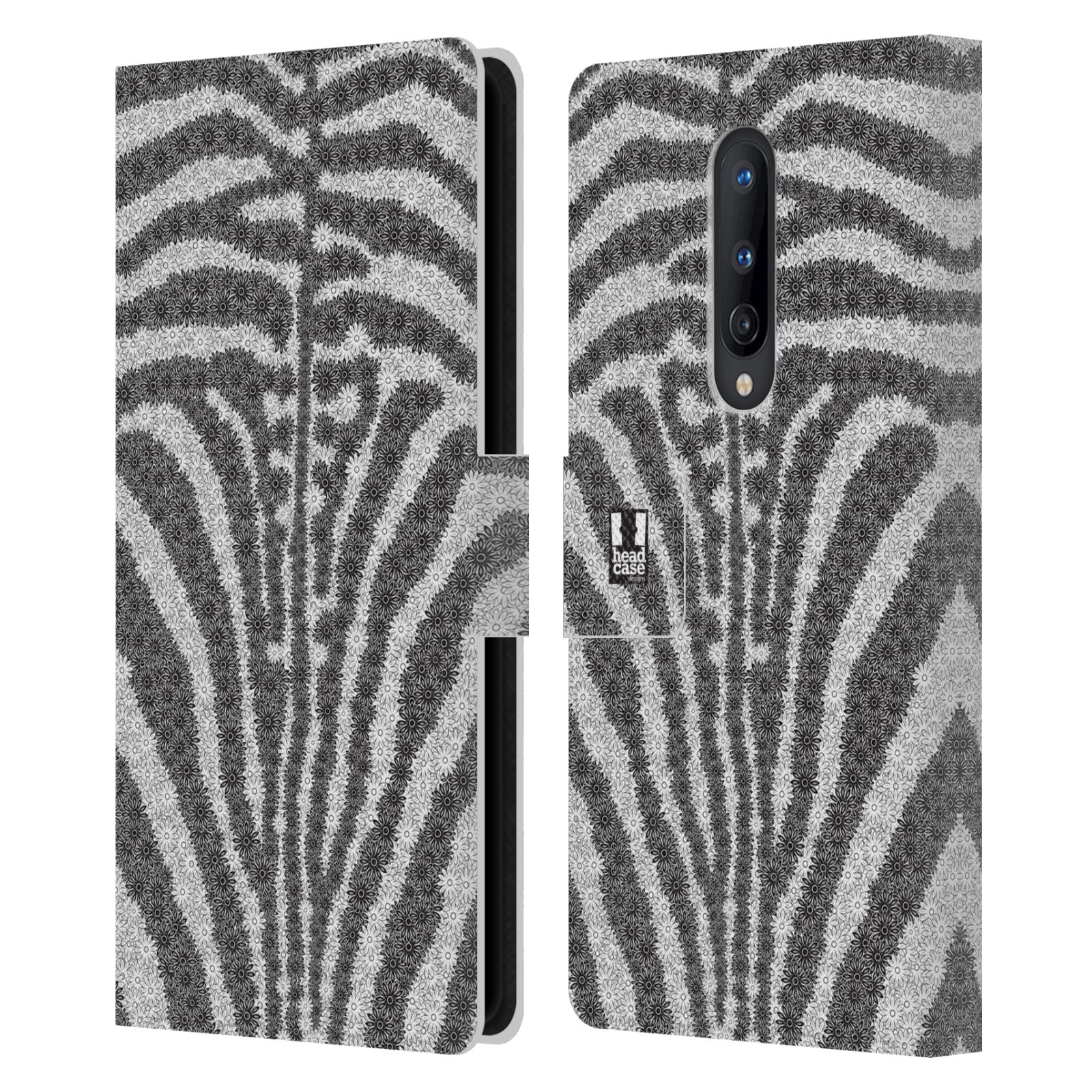 HEAD CASE DESIGNS FLORAL CAMO PRINT LEATHER BOOK WALLET CASE FOR ONEPLUS PHONES - Picture 11 of 11