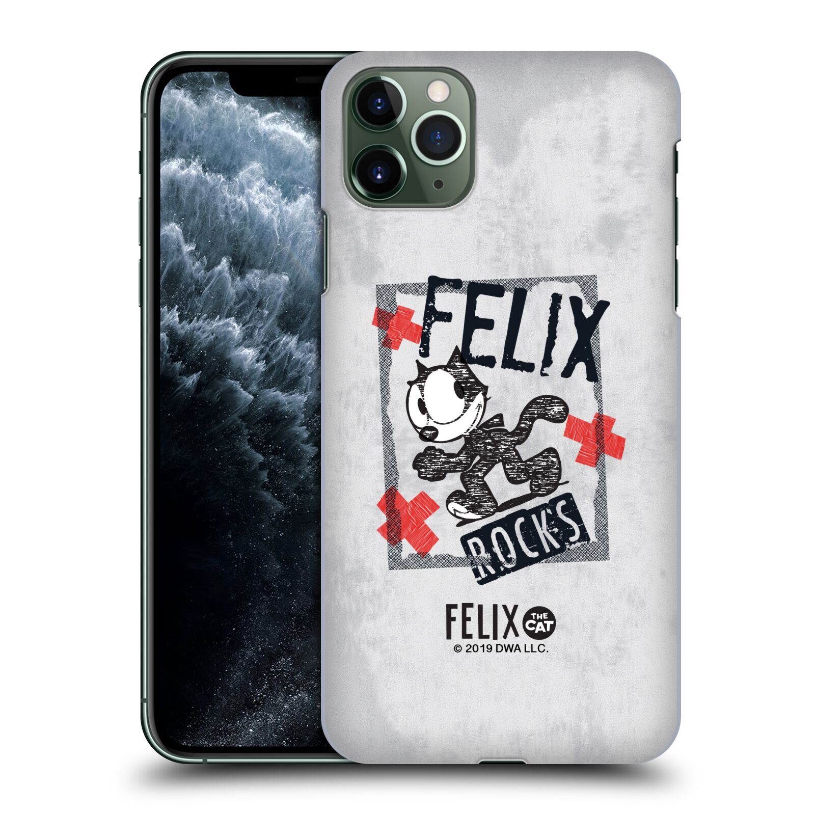 ОФИЦИАЛЬНЫЙ ЖЕСТКИЙ ЗАДНИЙ ЧЕХОЛ FELIX THE CAT ПРОБЛЕМНЫЙ РОК ДЛЯ ТЕЛЕФОНОВ  APPLE iPHONE | eBay