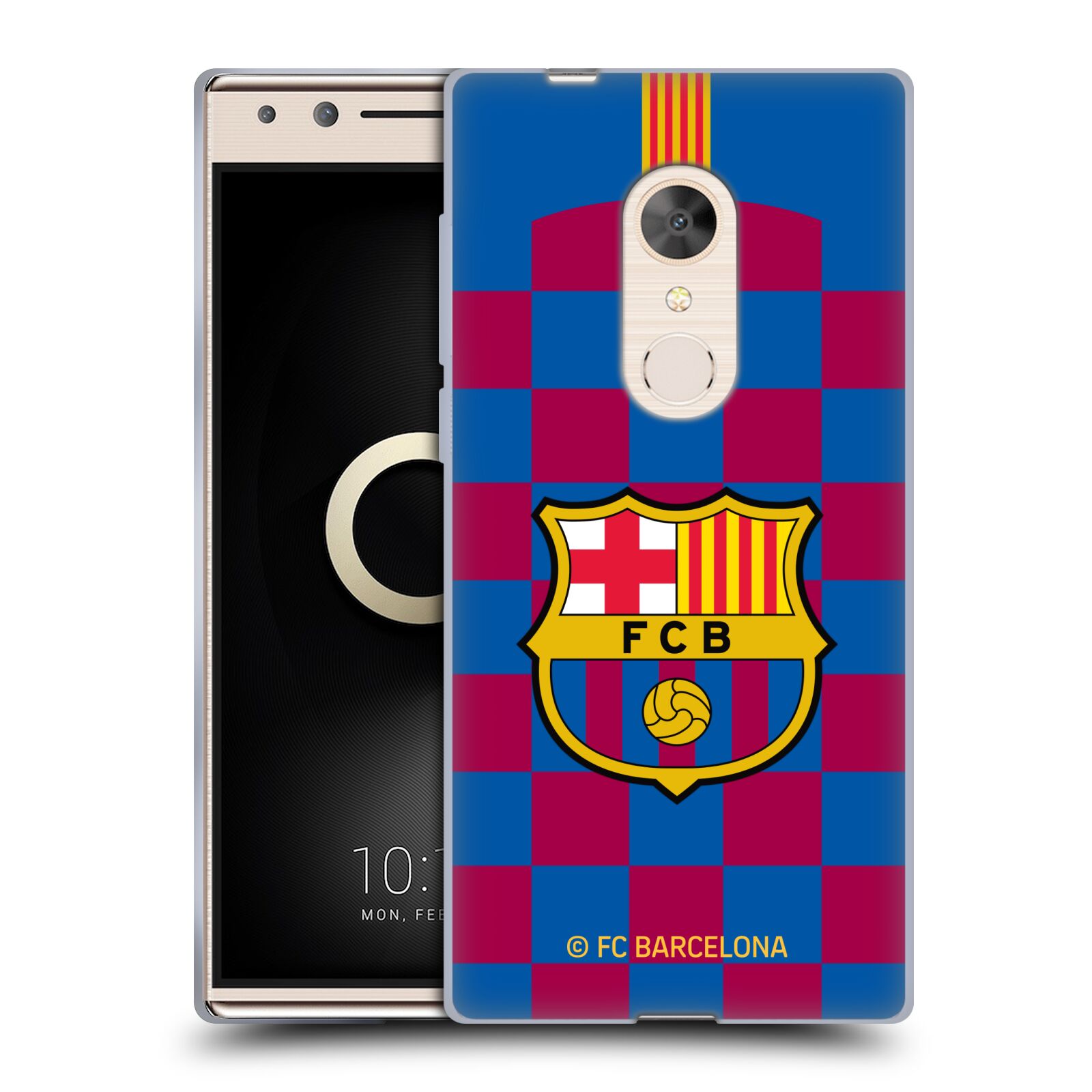OFFICIAL FC BARCELONA 2019/20 CREST KIT SOFT GEL CASE FOR ALCATEL PHONES - Picture 10 of 13