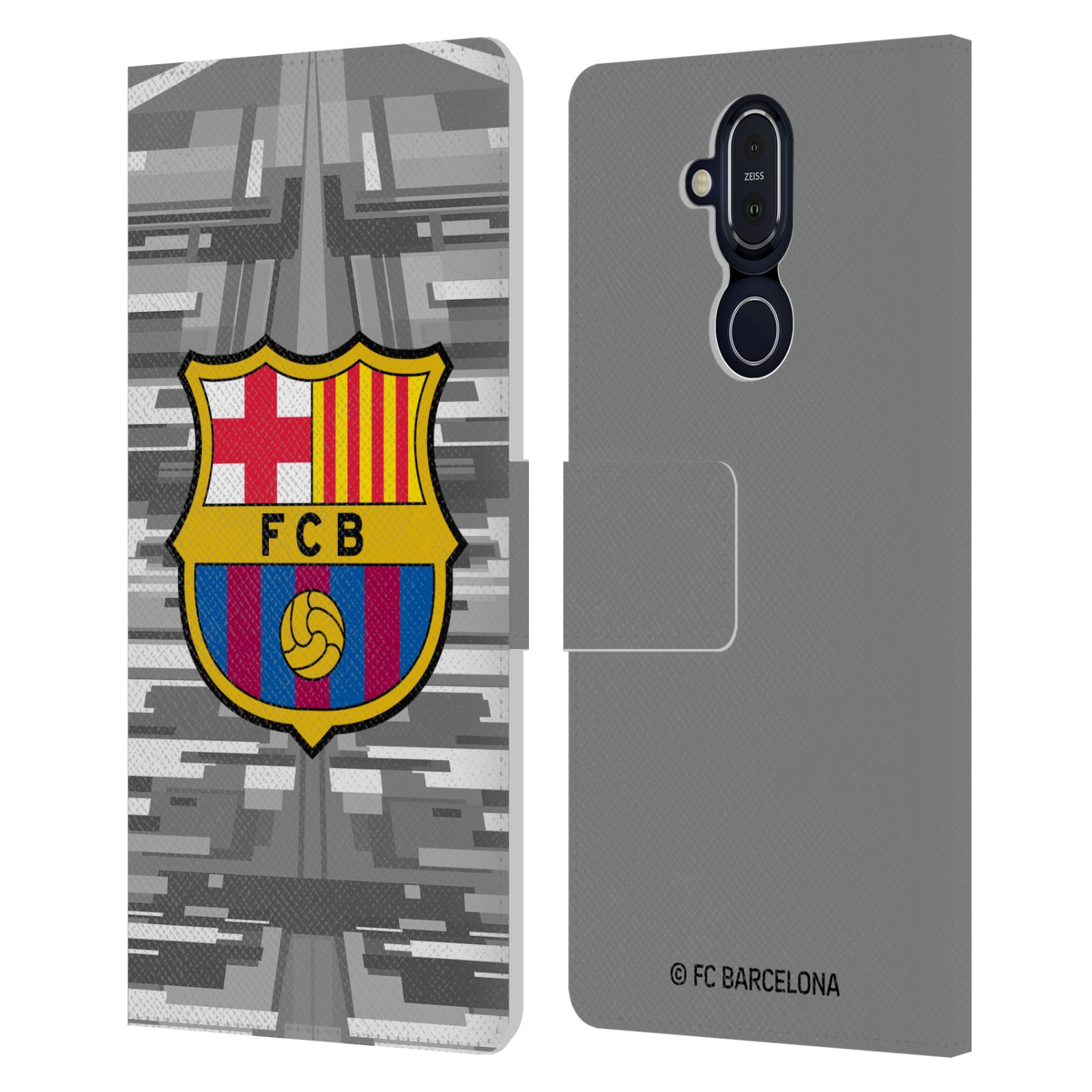 FC BARCELONA 2019/20 CREST KIT LEATHER BOOK CASE FOR MICROSOFT NOKIA PHONES - Picture 8 of 12