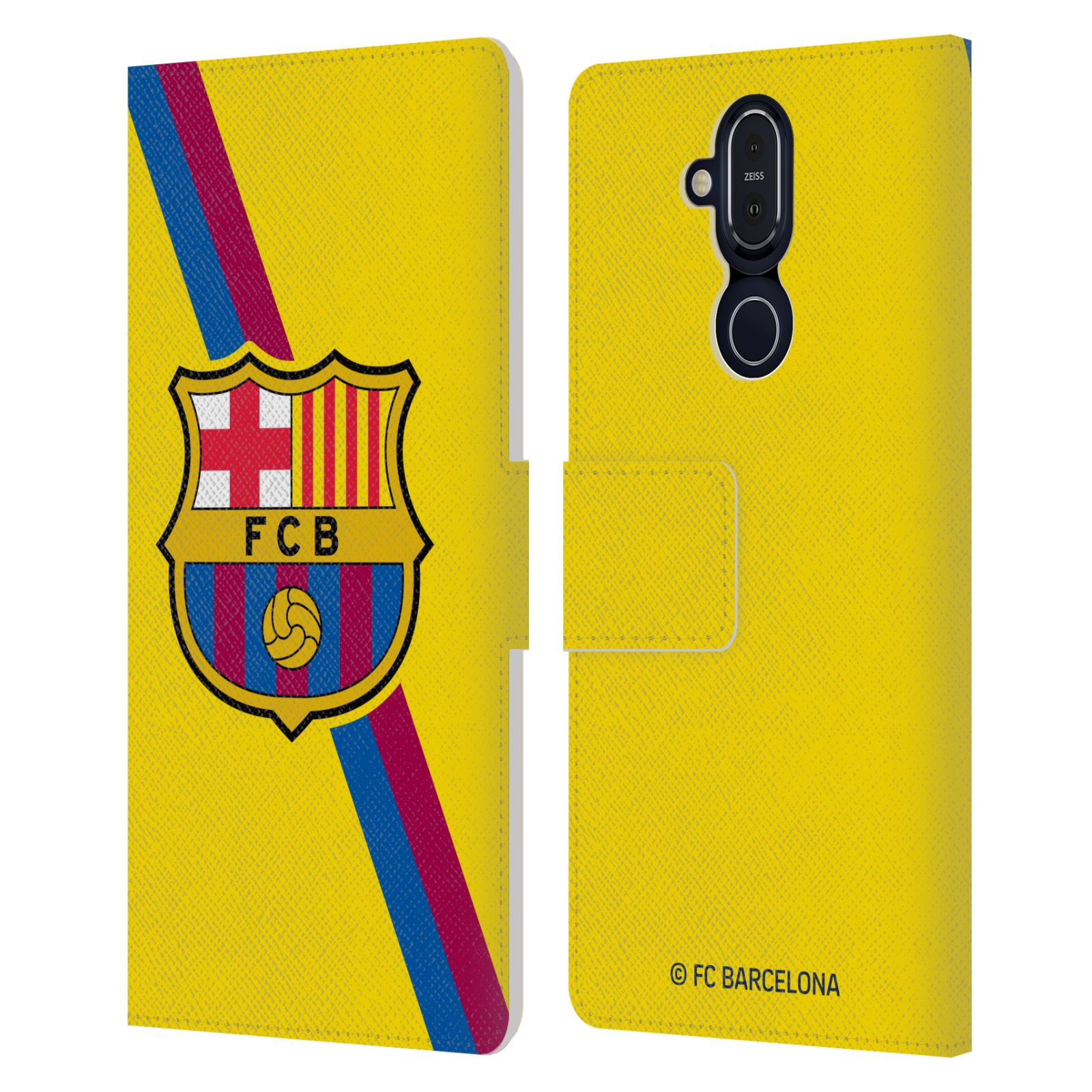 FC BARCELONA 2019/20 CREST KIT LEATHER BOOK CASE FOR MICROSOFT NOKIA PHONES - Picture 7 of 12