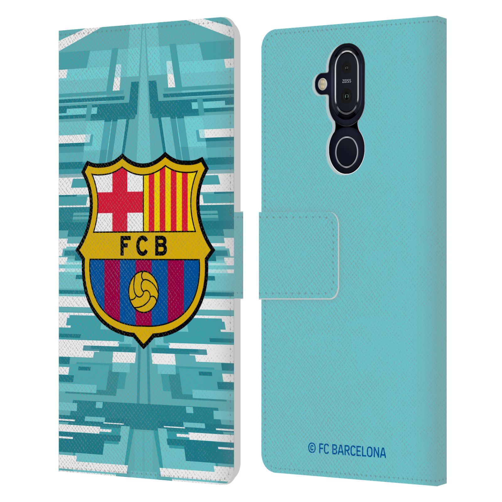 FC BARCELONA 2019/20 CREST KIT LEATHER BOOK CASE FOR MICROSOFT NOKIA PHONES - Picture 10 of 12