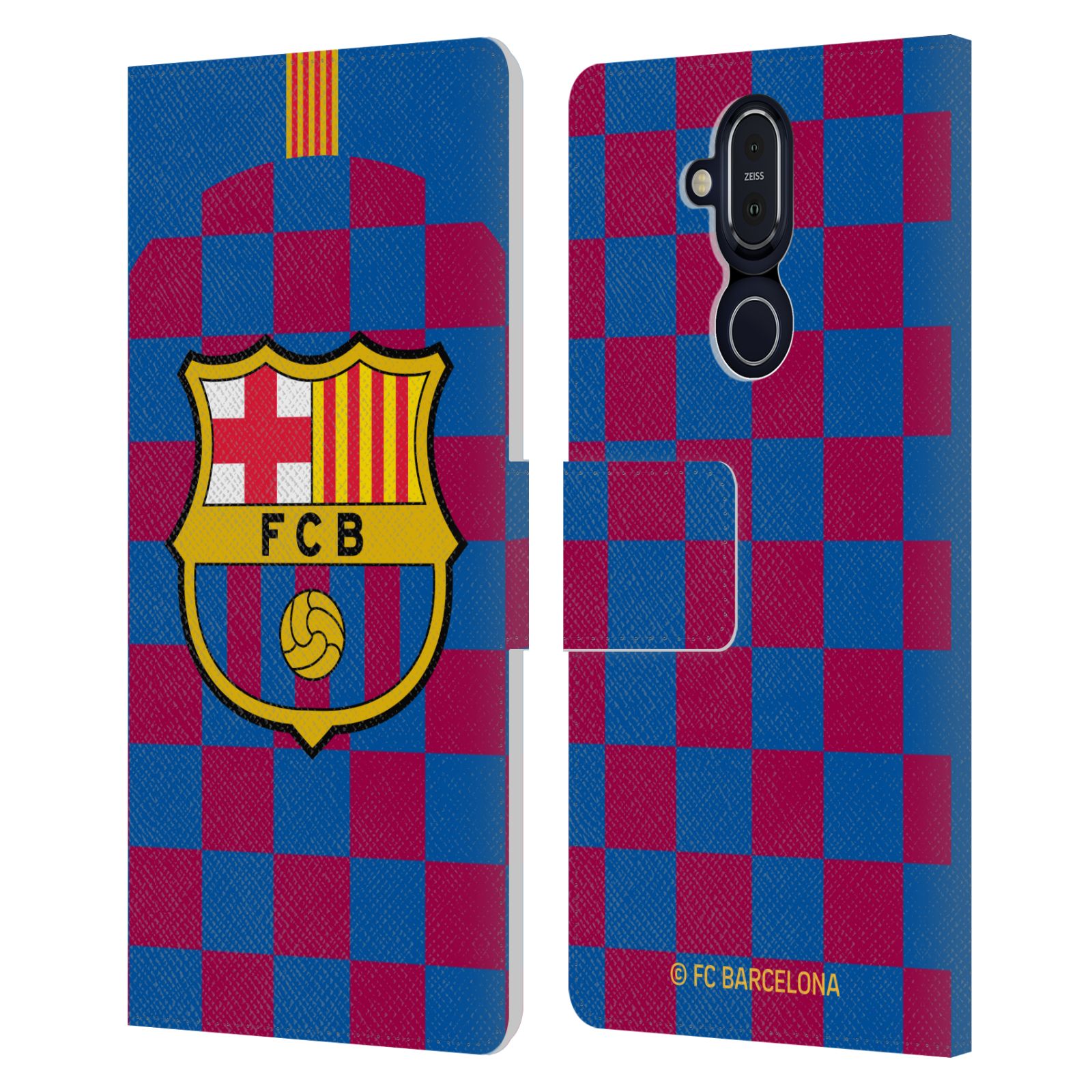 FC BARCELONA 2019/20 CREST KIT LEATHER BOOK CASE FOR MICROSOFT NOKIA PHONES - Picture 9 of 12