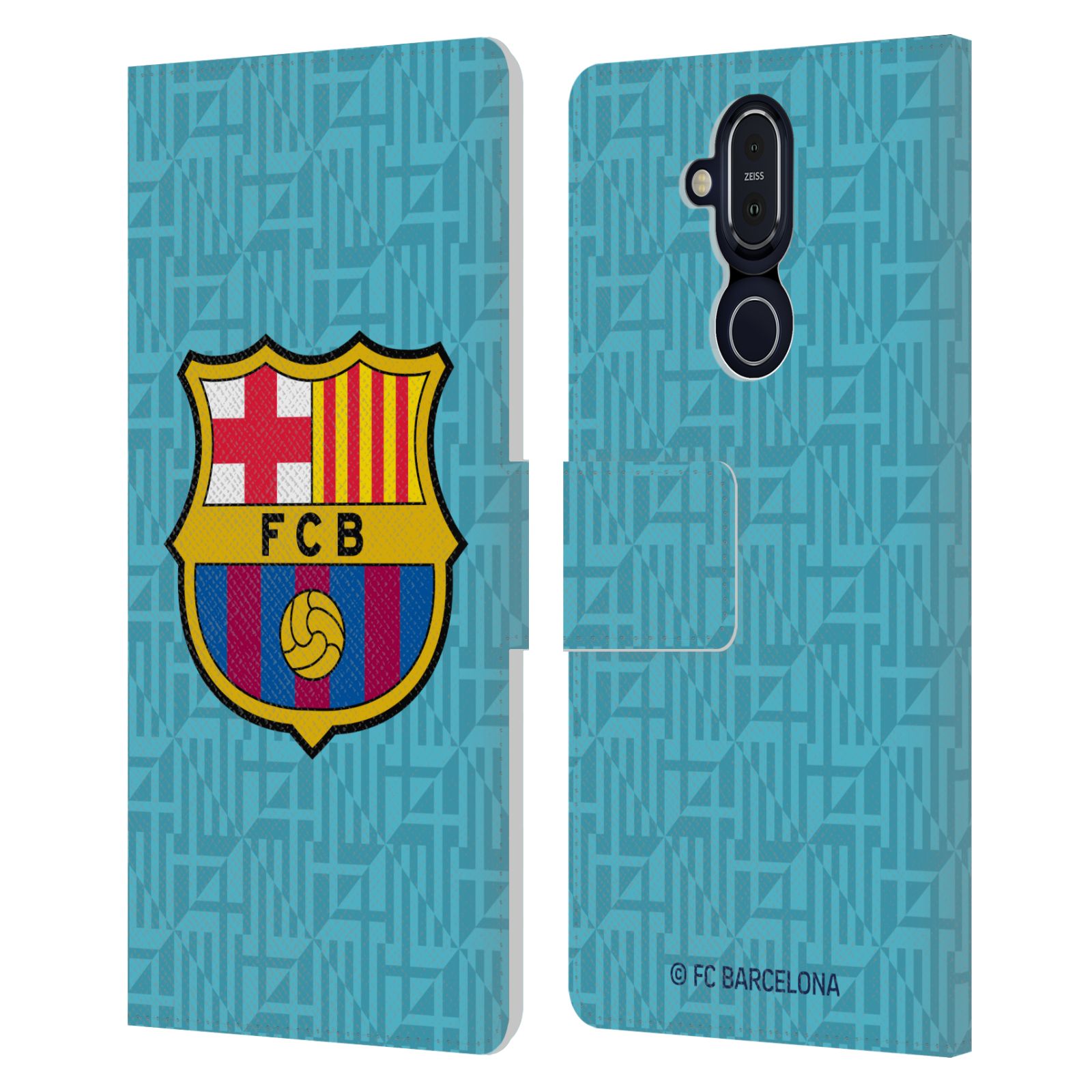 FC BARCELONA 2019/20 CREST KIT LEATHER BOOK CASE FOR MICROSOFT NOKIA PHONES - Picture 11 of 12