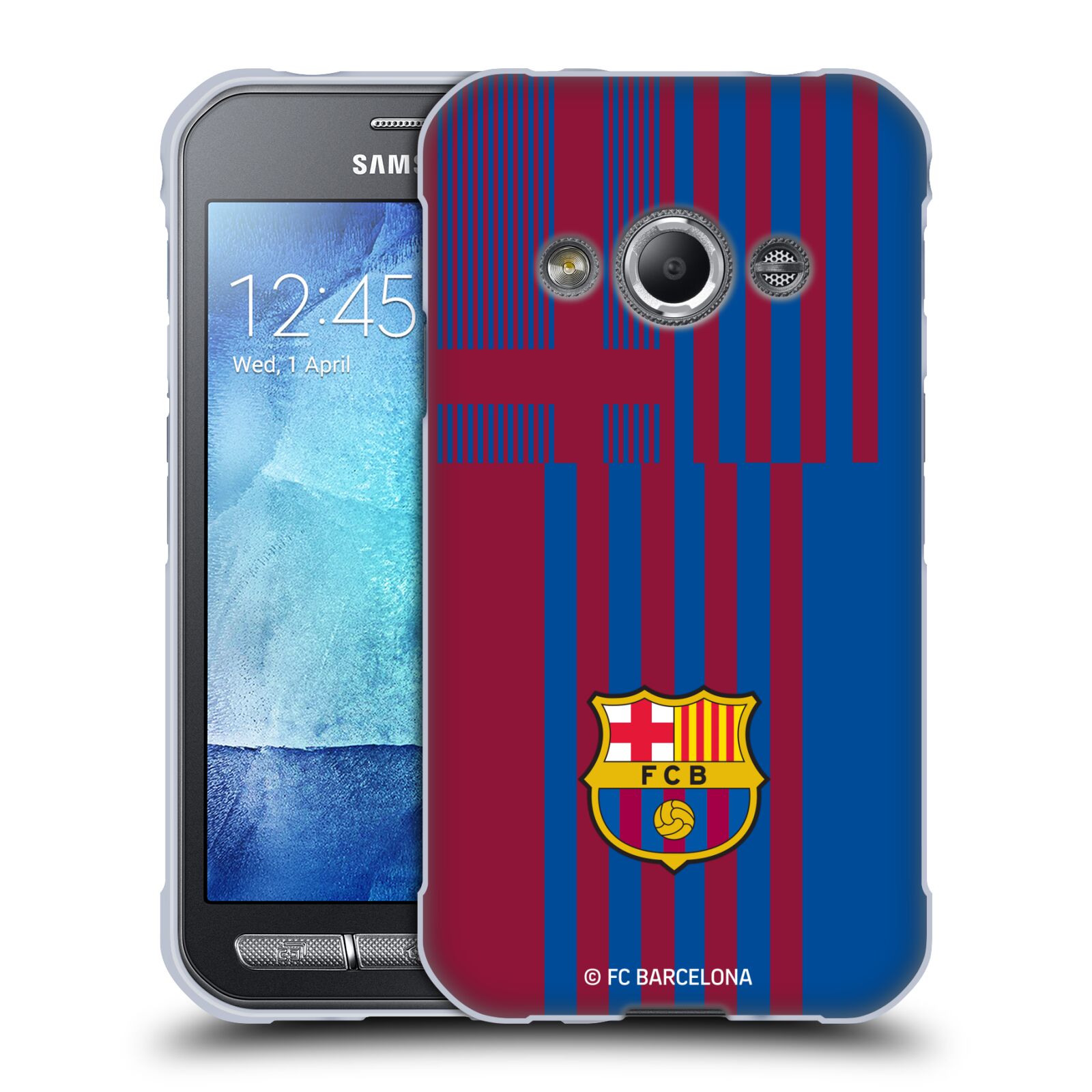 OFFICIAL FC BARCELONA 2021/22 CREST KIT SOFT GEL CASE FOR SAMSUNG PHONES 4 - 第 9/10 張圖片