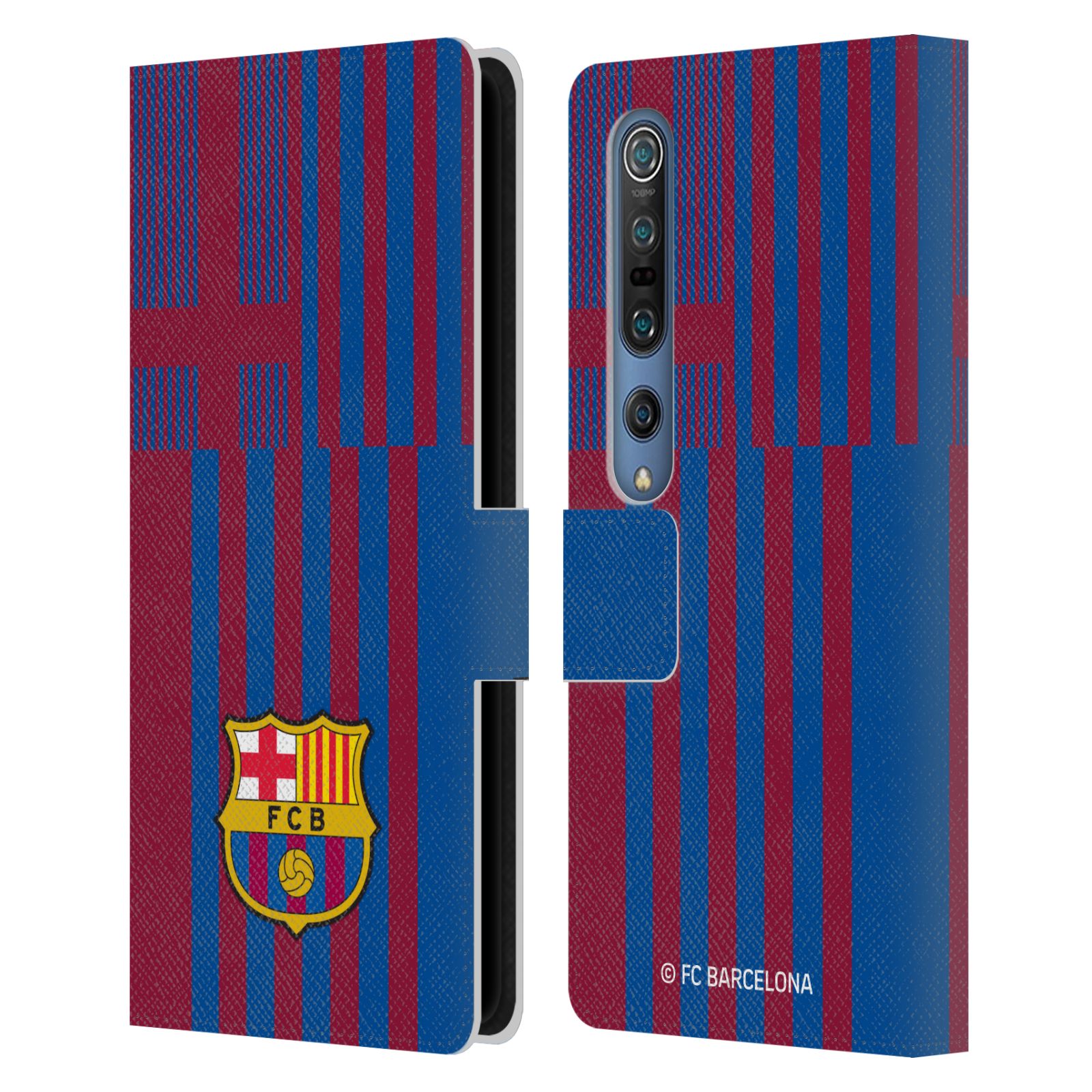 OFFICIAL FC BARCELONA 2021/22 CREST KIT LEATHER BOOK CASE FOR XIAOMI PHONES - 第 8/9 張圖片