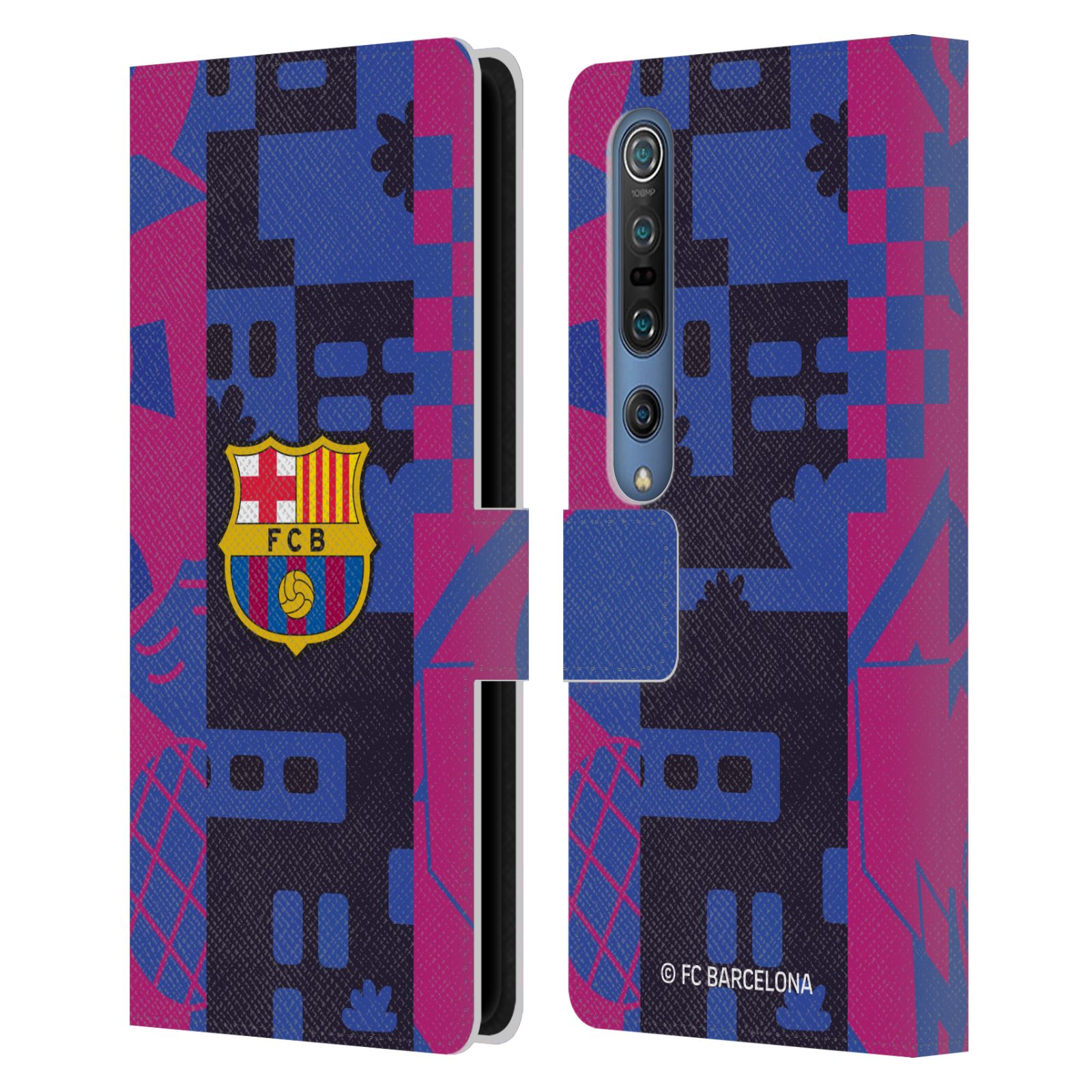 OFFICIAL FC BARCELONA 2021/22 CREST KIT LEATHER BOOK CASE FOR XIAOMI PHONES - 第 9/9 張圖片