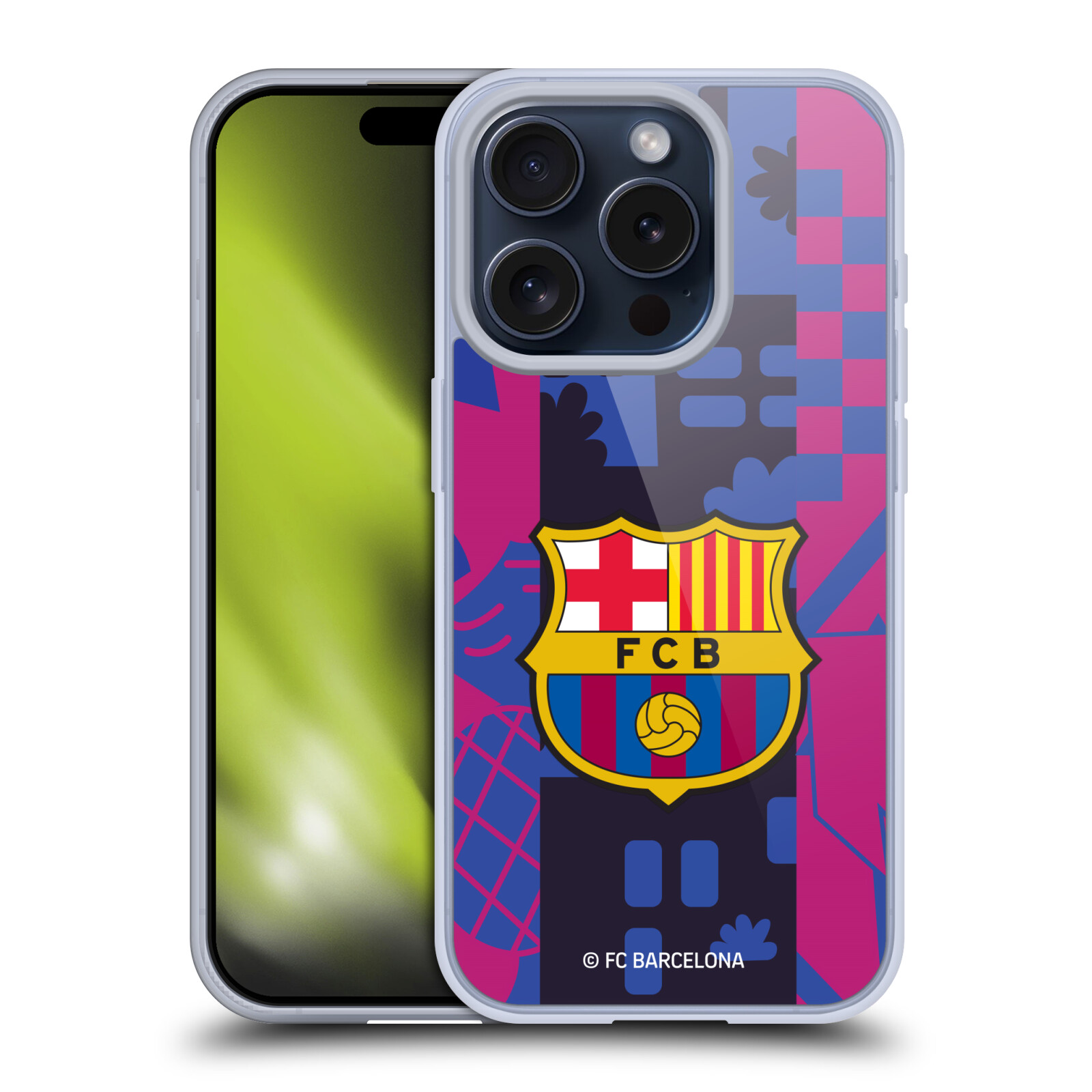 FC BARCELONA KIT DE ESCUDO 2021/22 CASO FUNDA DE GEL PARA APPLE iPHONE TELÉFONOS - Imagen 10 de 10