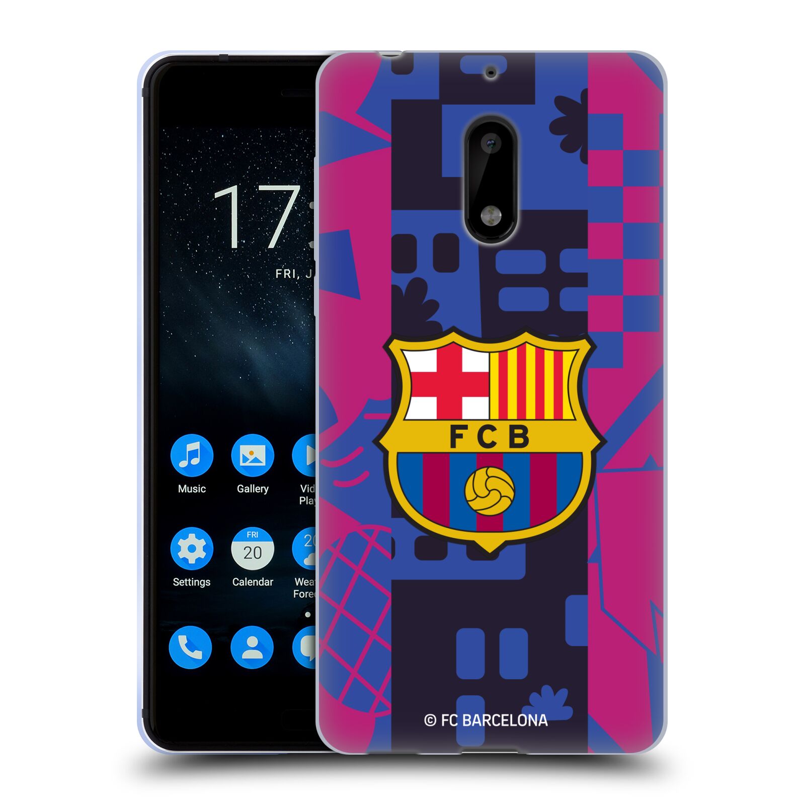 OFFICIAL FC BARCELONA 2021/22 CREST KIT SOFT GEL CASE FOR NOKIA PHONES 1 - 第 10/10 張圖片