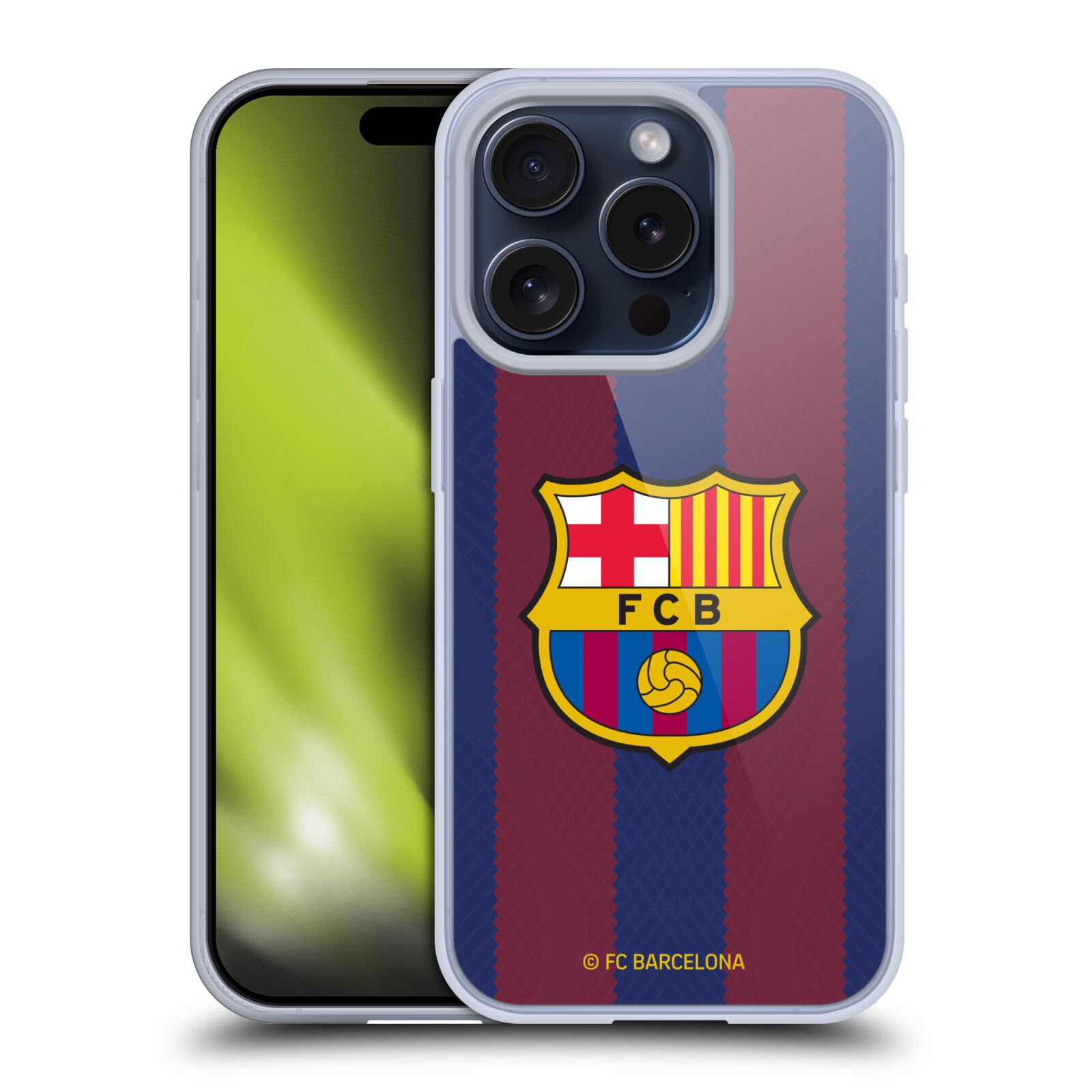 FC BARCELONA 2023/24 KIT ESCUDO FUNDA GEL COMPATIBLE CON APPLE iPHONE/MAGSAFE - Imagen 9 de 10