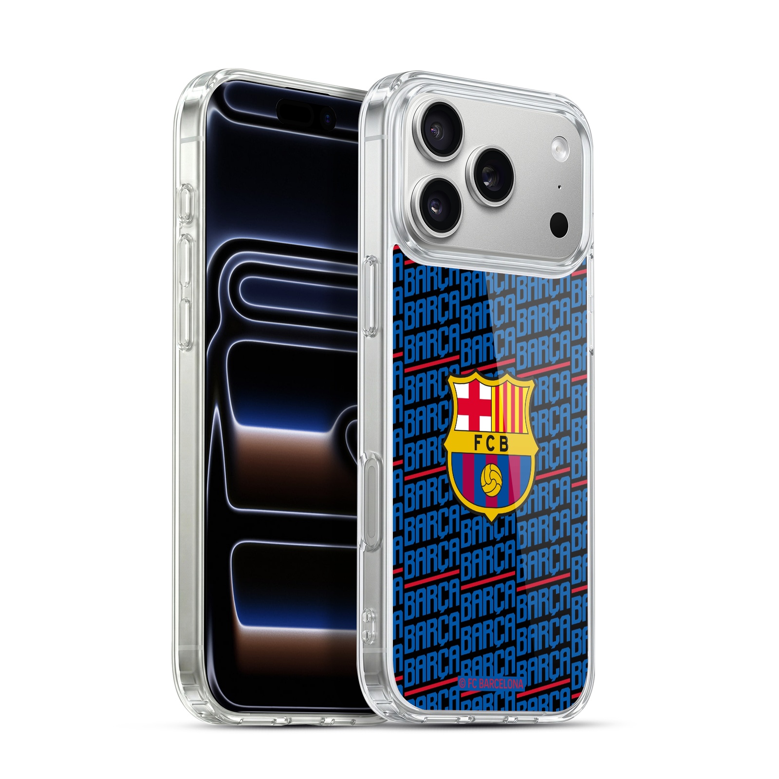 Funda para Xiaomi Redmi Note 13 5G FC Barcelona BarÇa Protector Transparente para proteger tu teléfono móvil, capa de silicona flexible con licencia oficial del FC Barcelona