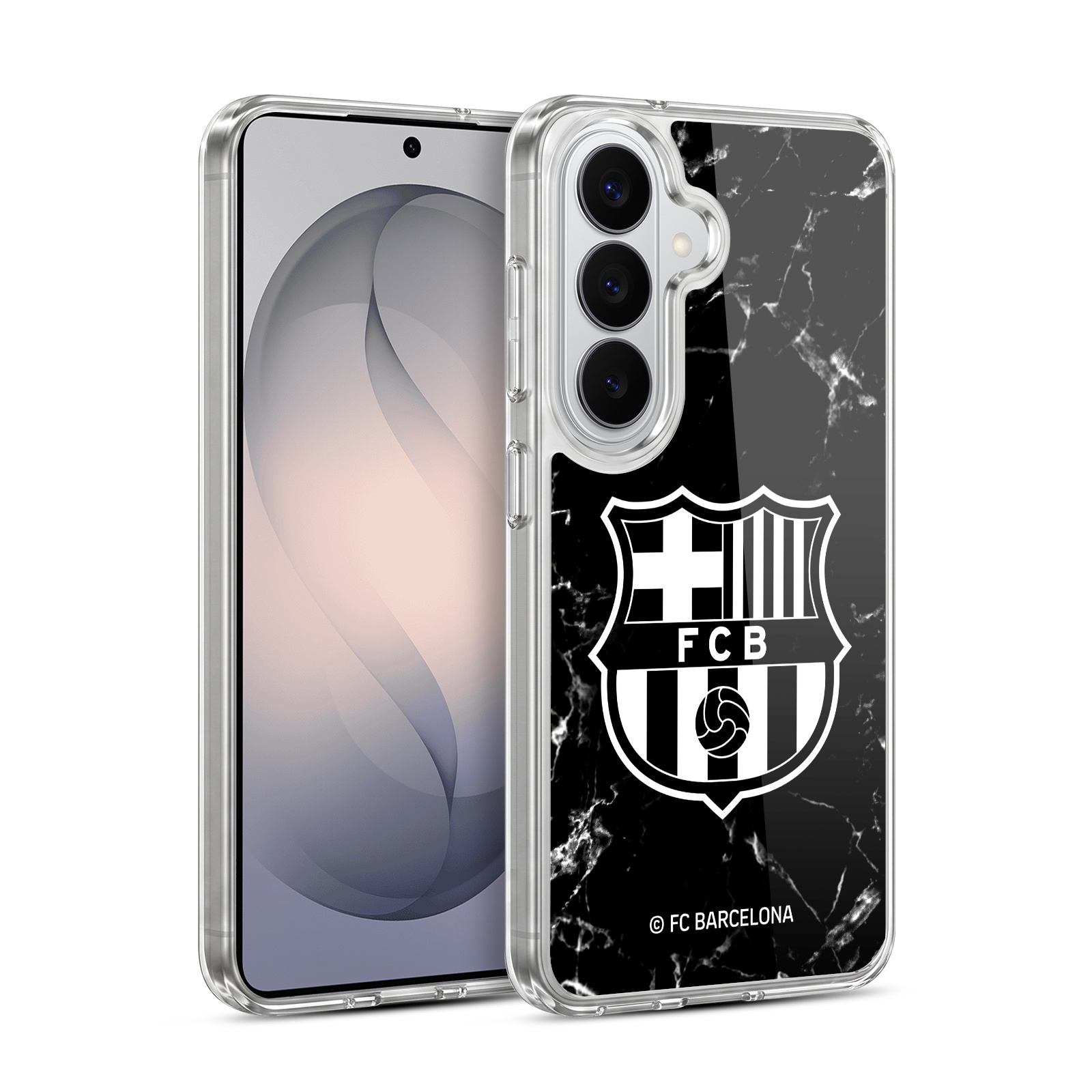 Black Marble Hybrid MagSafe Case for Galaxy S26