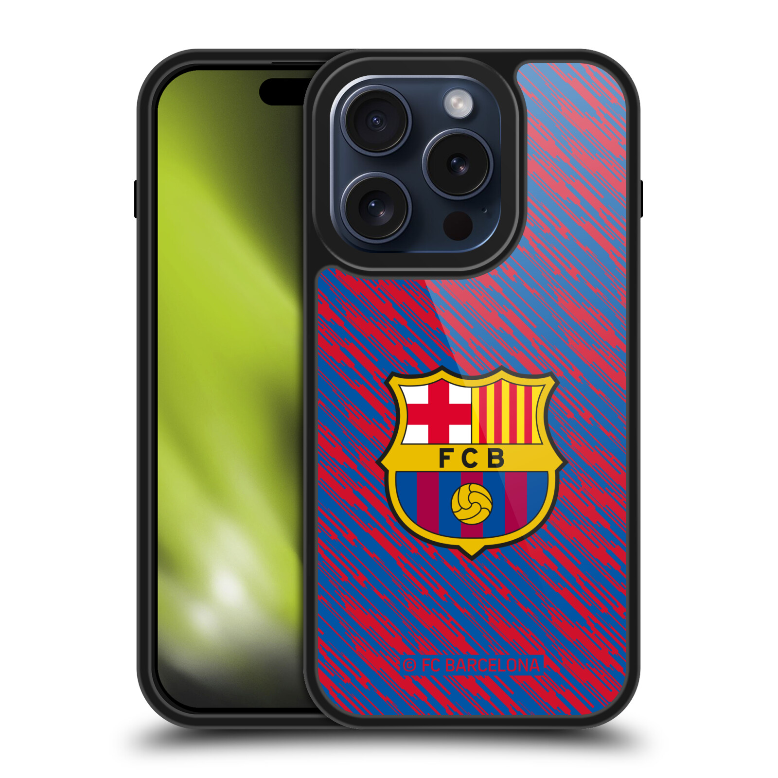 GEL-PANZERHÜLLE ORIGINAL FC BARCELONA WAPPEN MUSTER FÜR APPLE iPHONE HANDYS - Bild 10 von 10