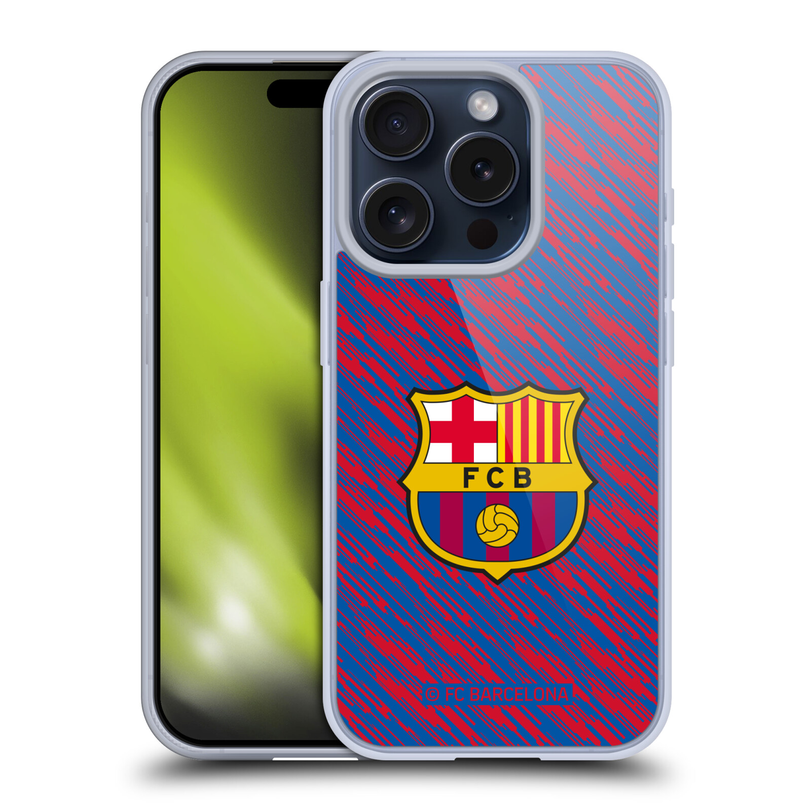 FC BARCELONA CRÊTE MODÈLES ÉTUI COQUE EN GEL POUR APPLE iPHONE TÉLÉPHONES - Picture 11 of 12