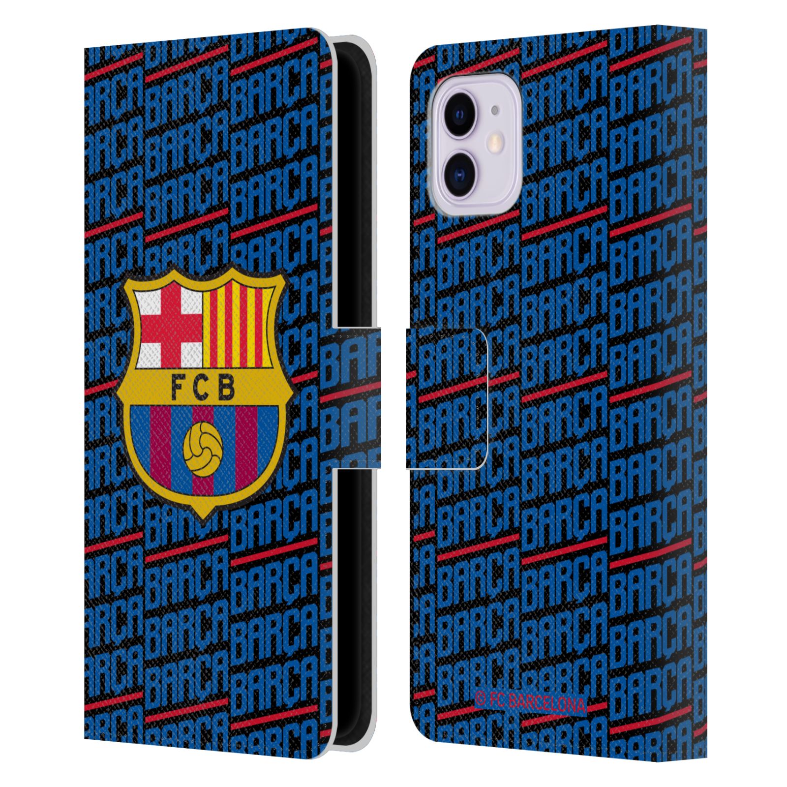 Barca Leather Wallet Case for iPhone 11
