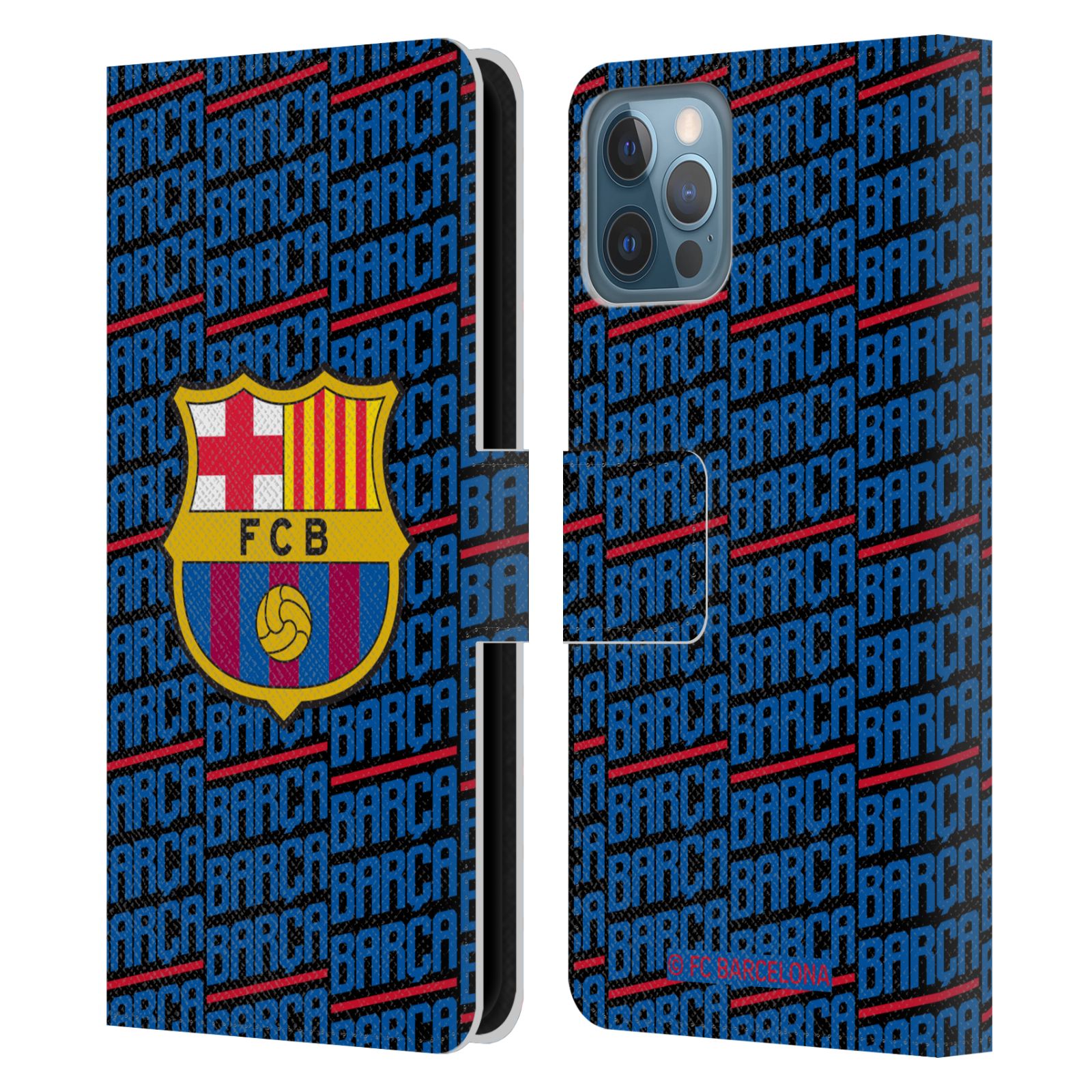 Barca Leather Wallet Case for iPhone 12 / 12 Pro