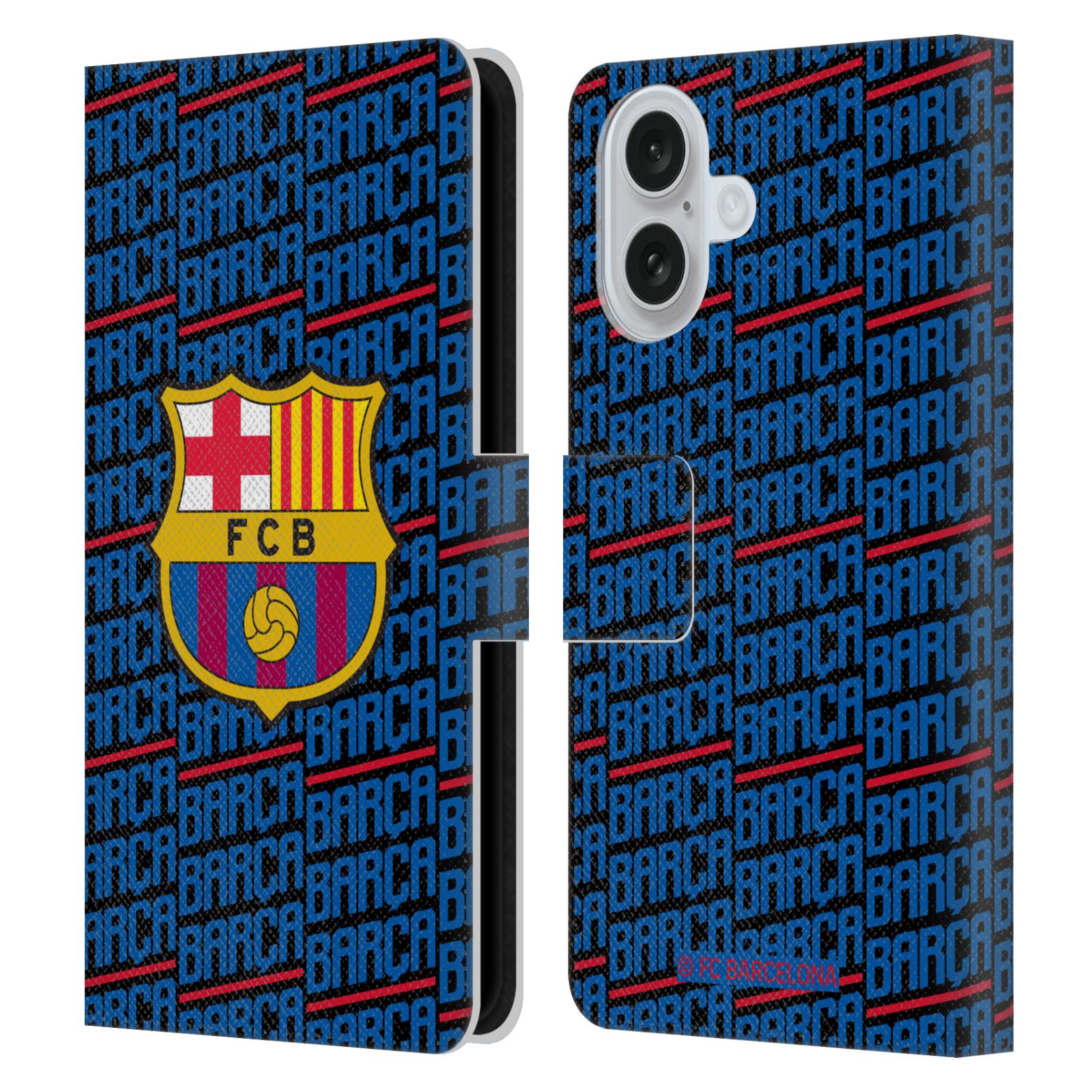 Barca Leather Wallet Case for iPhone 16