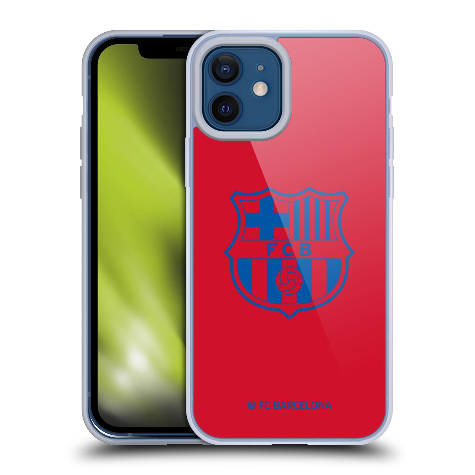 Head Case Designs Licenciado Oficialmente FC Barcelona Rojo Crest Patterns Carcasa de Gel de Silicona Compatible con Apple iPhone 11 